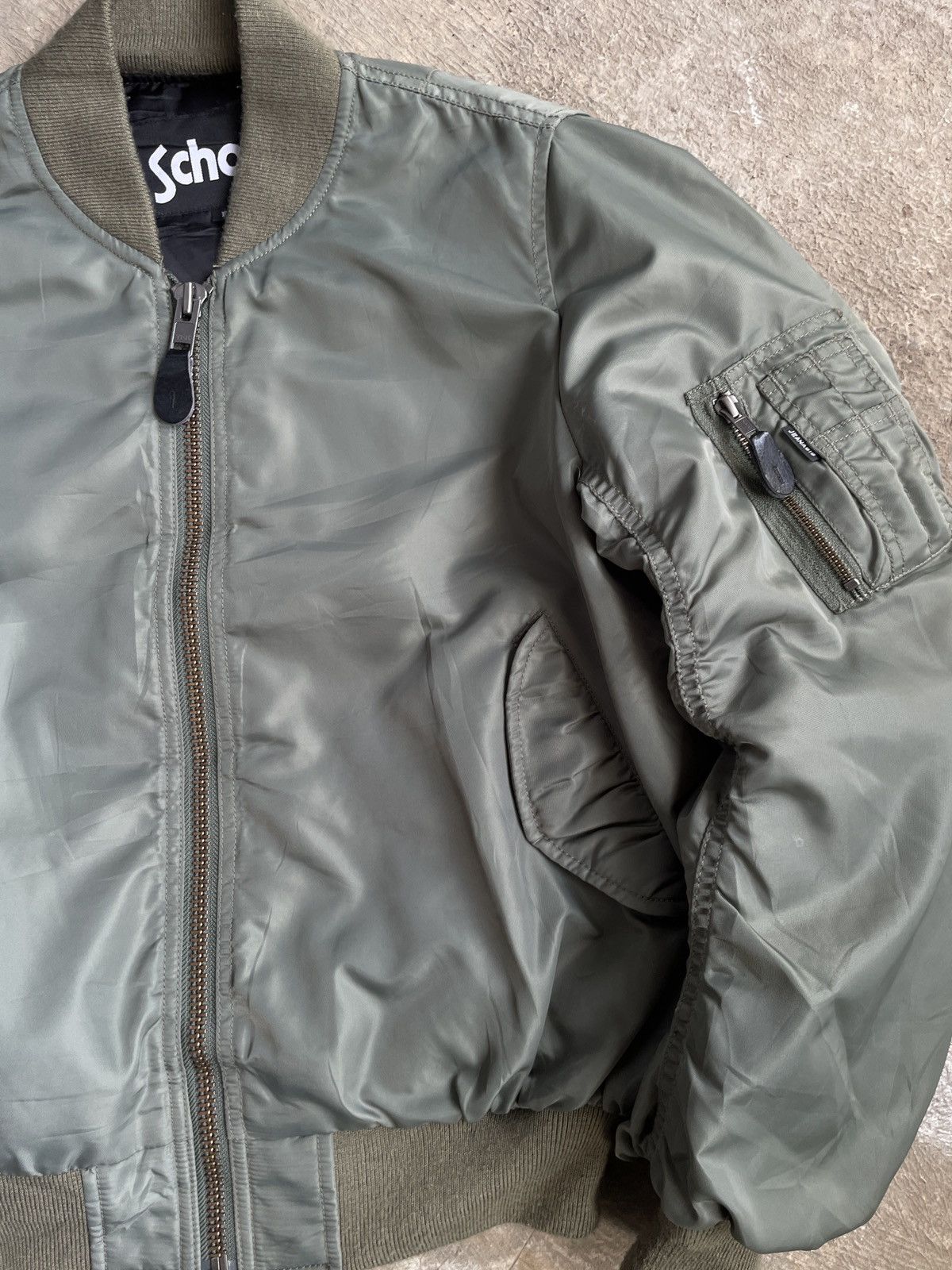 Schott Vintage Schott Nyc Bomber Jacket Size F Size US M / EU 48-50 / 2 - 2 Thumbnail