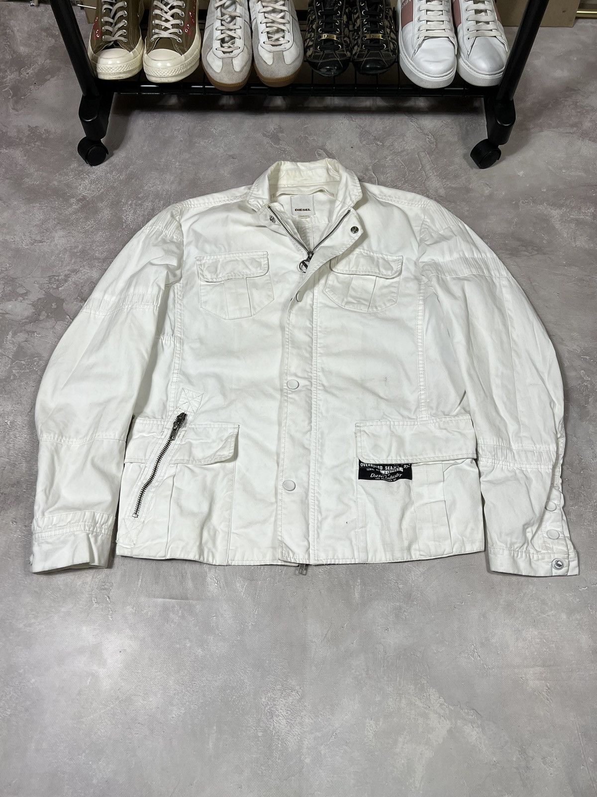 Diesel Vintage Diesel Y2k Denim Jacket Size US XL / EU 56 / 4 - 2 Thumbnail