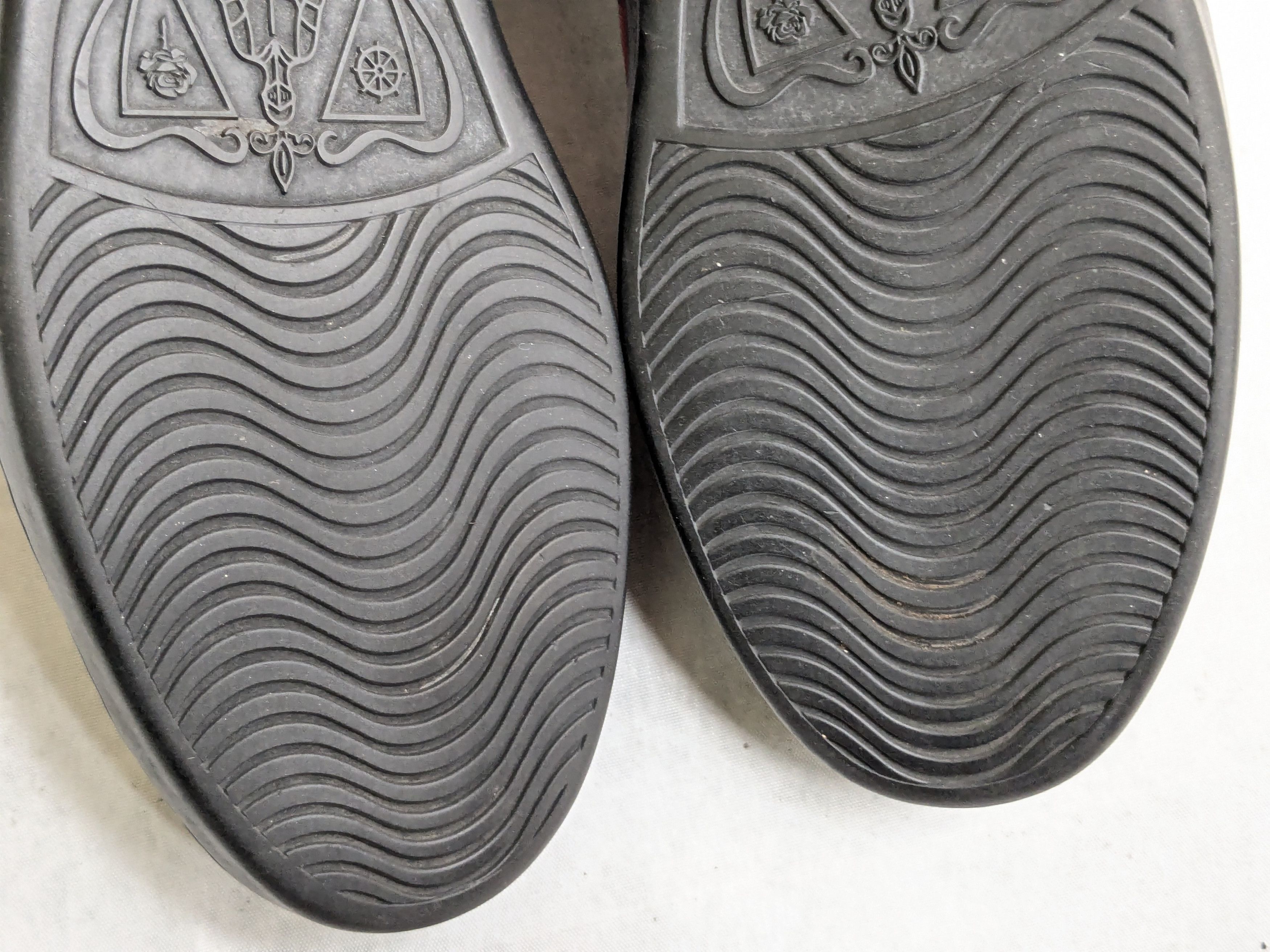 Gucci Gucci Ace Sneakers Black 10.5 Low Tops Leather Stars Size US 10.5 / EU 43-44 - 13 Thumbnail