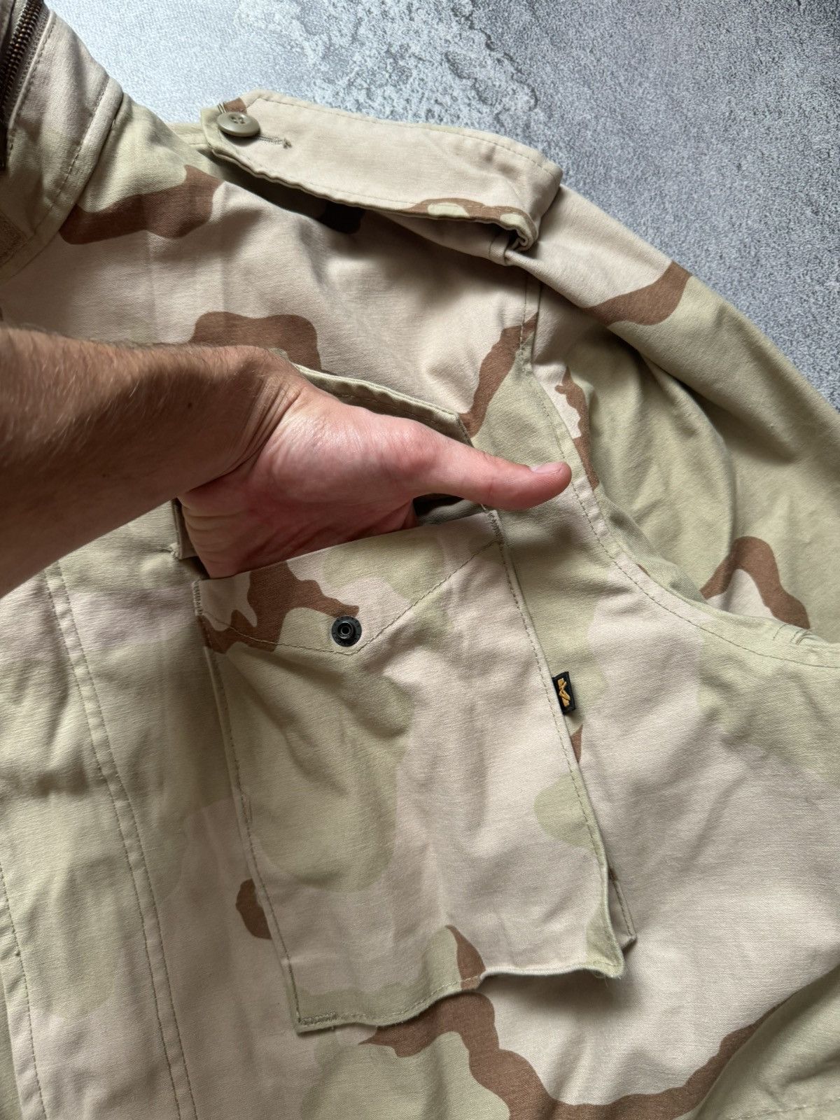 Alpha Industries × Vintage Alpha industries XL M-65 field coat jacket military cargo Size US XL / EU 56 / 4 - 11 Thumbnail