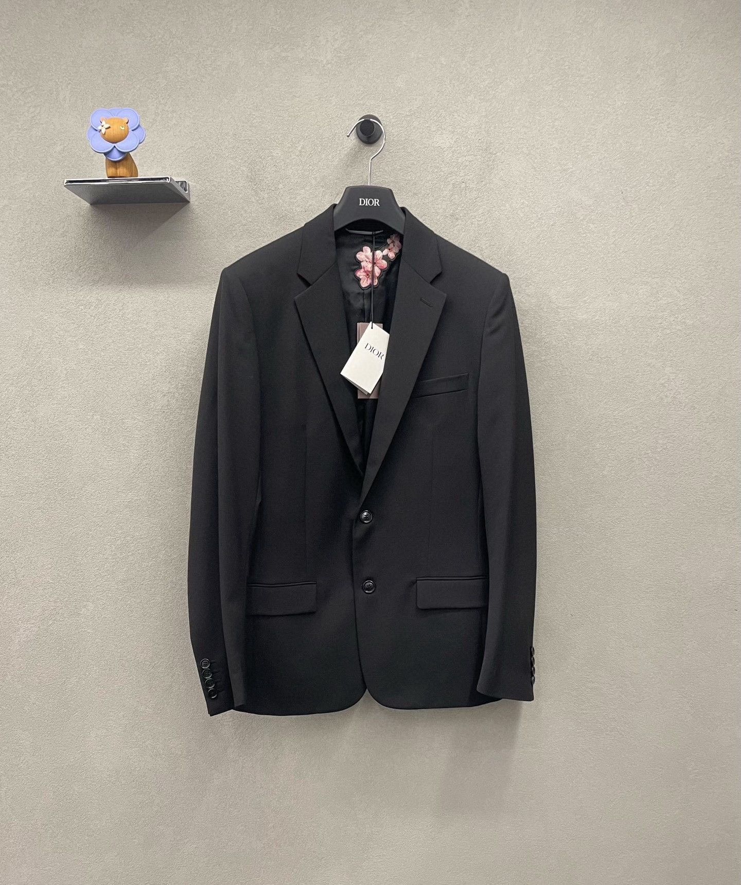 Dior Dior Black Cherry Blossom Embroidered Jacket Size US S / EU 44-46 / 1 - 1 Thumbnail