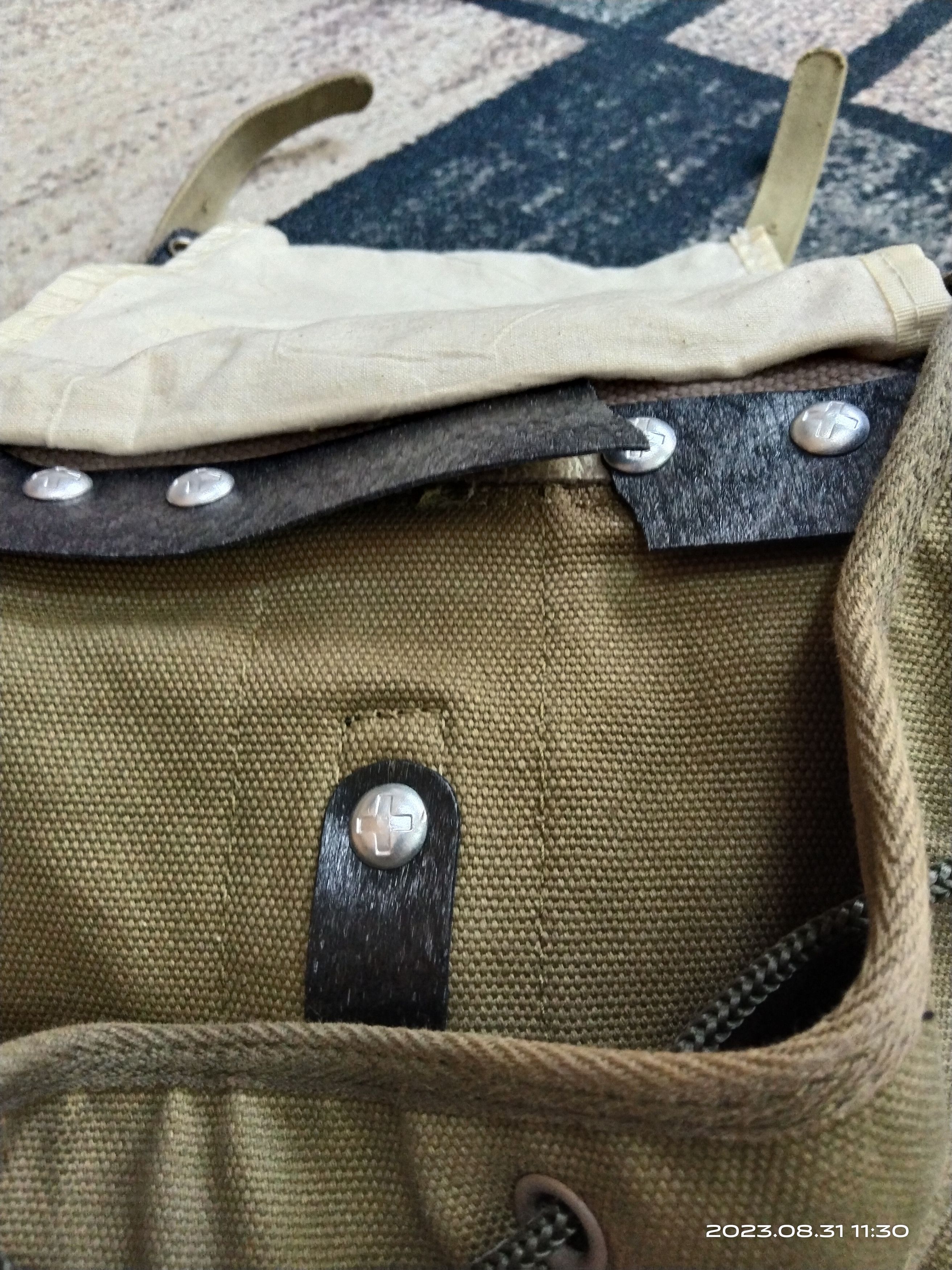 Vintage TOUCH MILITARY BAGPACK Size ONE SIZE - 7 Thumbnail