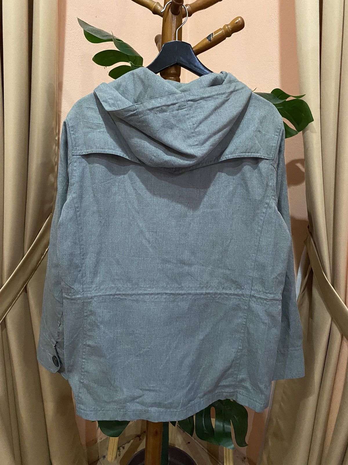 Japanese Brand Otarie Designed Wear Grey Men’s Hooded Jacket - Modern Size US M / EU 48-50 / 2 - 11 Thumbnail