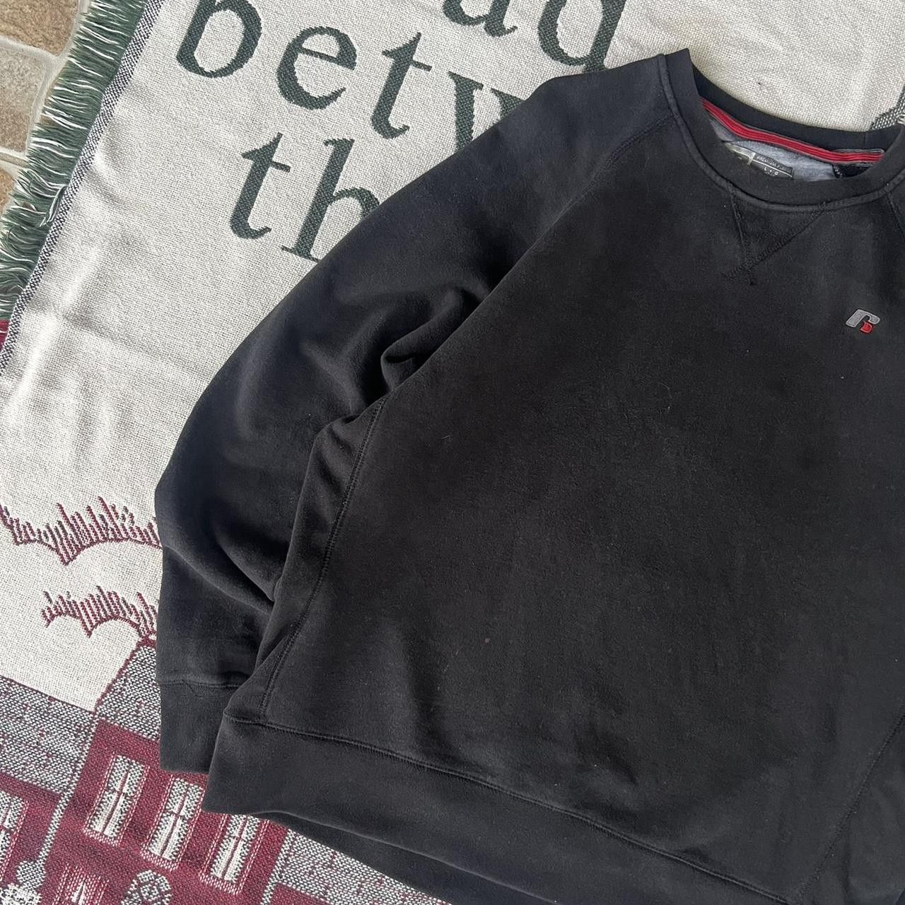 Russell Athletic × Vintage Vintage Y2K Blank Grunge Vintage Russell Sweatshirt! Size US L / EU 52-54 / 3 - 2 Thumbnail