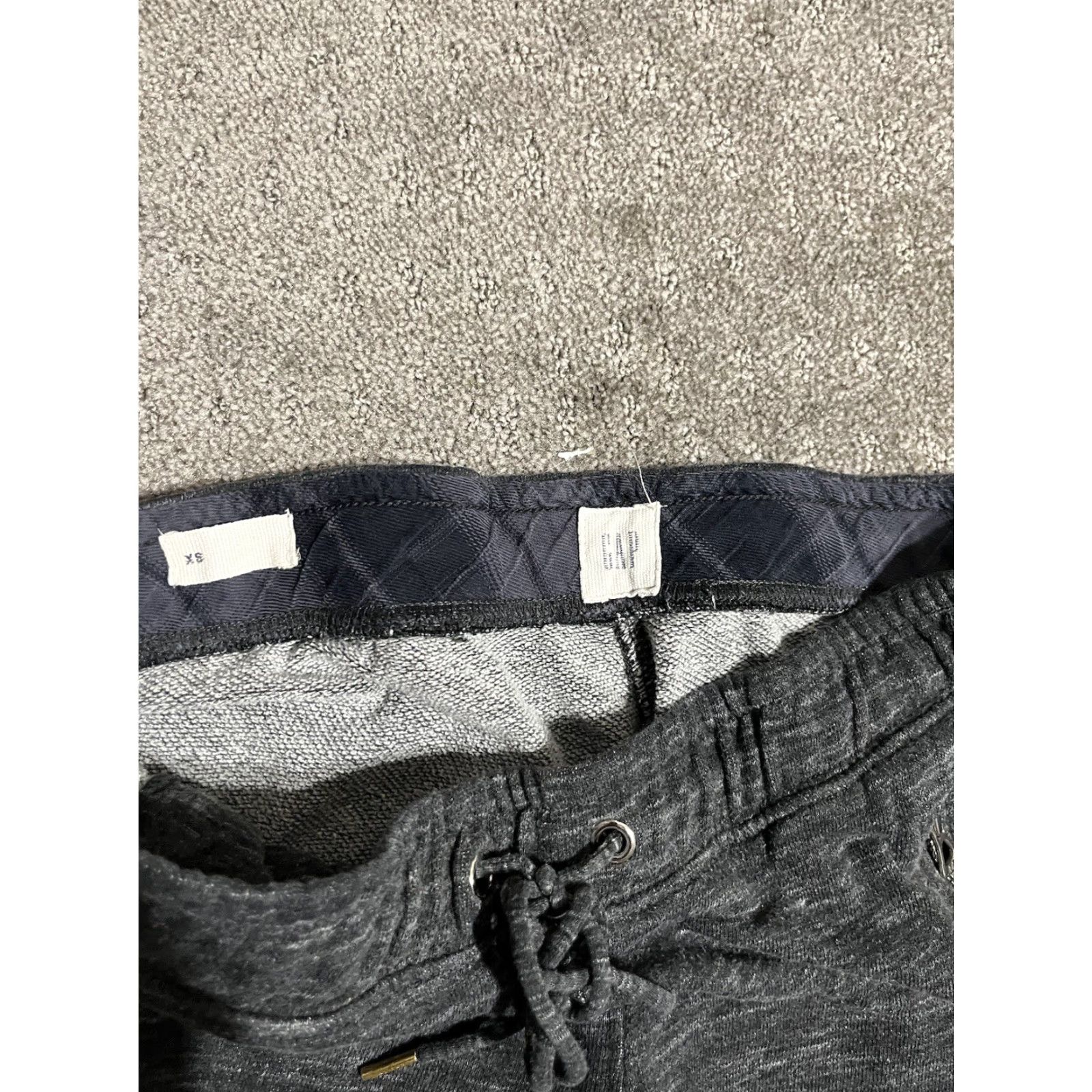Gap Gap Sweatpants Women's Solid Gray XS Active Pull On Lightweight Pockets Regular Fit Athleisure, Logo, Sports Size 26" / US 2 / IT 38 - 5 Thumbnail