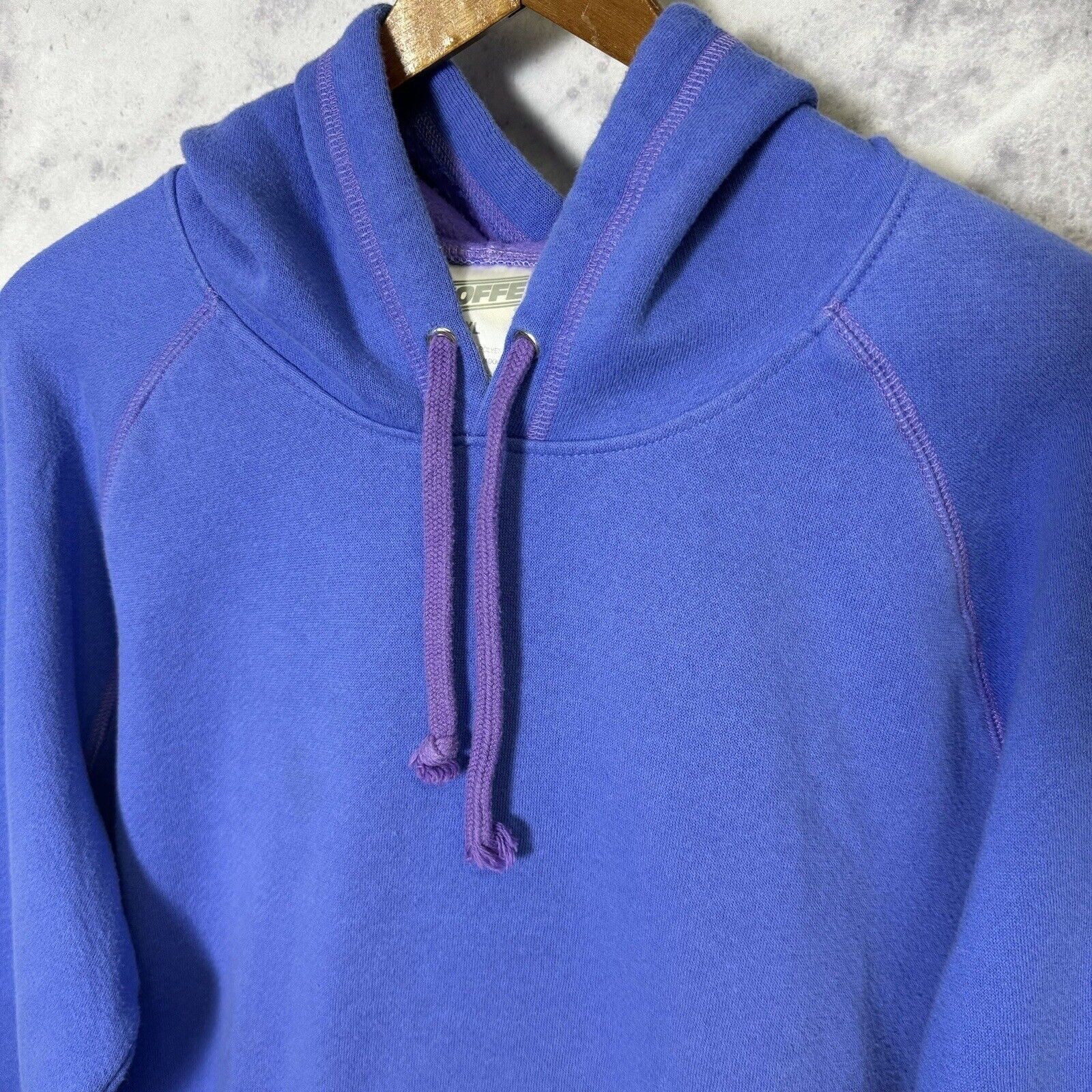 Vintage Soffe Hoodie Sweatshirt Junior XL Blue Long Sleeve C1 Size US XL / EU 56 / 4 - 3 Thumbnail