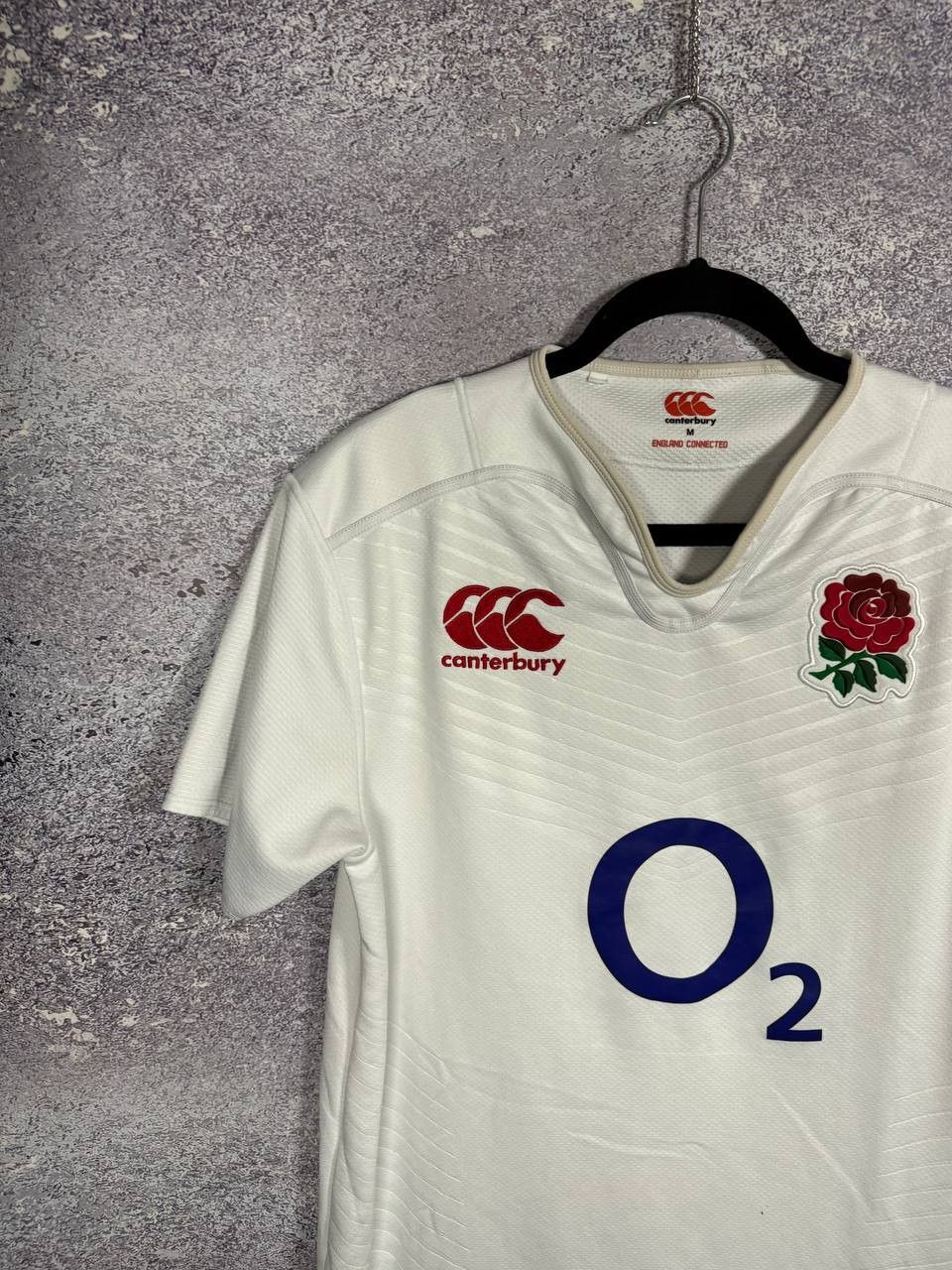 Canterbury of New Zealand Vintage England Rugby Canterbury Rugby Jersey Medium Size US M / EU 48-50 / 2 - 2 Thumbnail