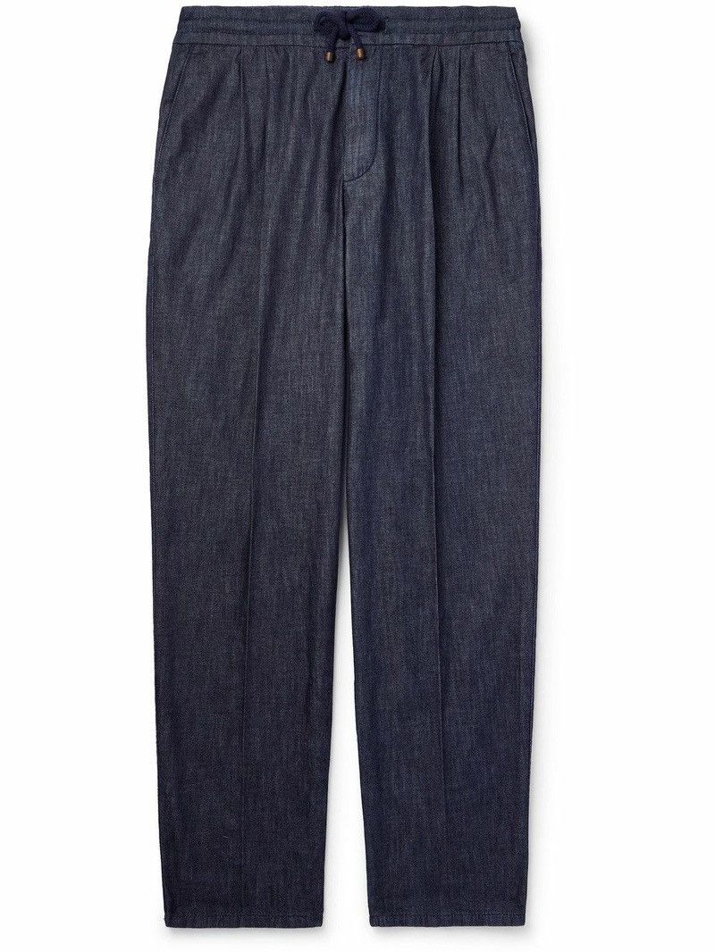 Brunello Cucinelli Brunello Cucinelli Pants Leisure Fit Drawstring Trousers Size US 34 / EU 50 - 3 Thumbnail
