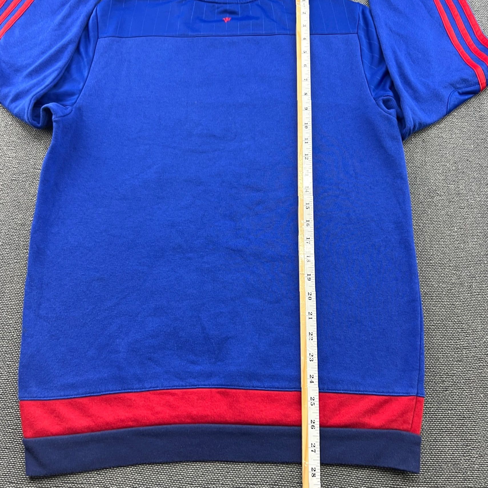 Adidas adidas Manchester United 2015 2016 Sweatshirt Top Mens Small Blue Training Drill Shirt Size US S / EU 44-46 / 1 - 6 Thumbnail