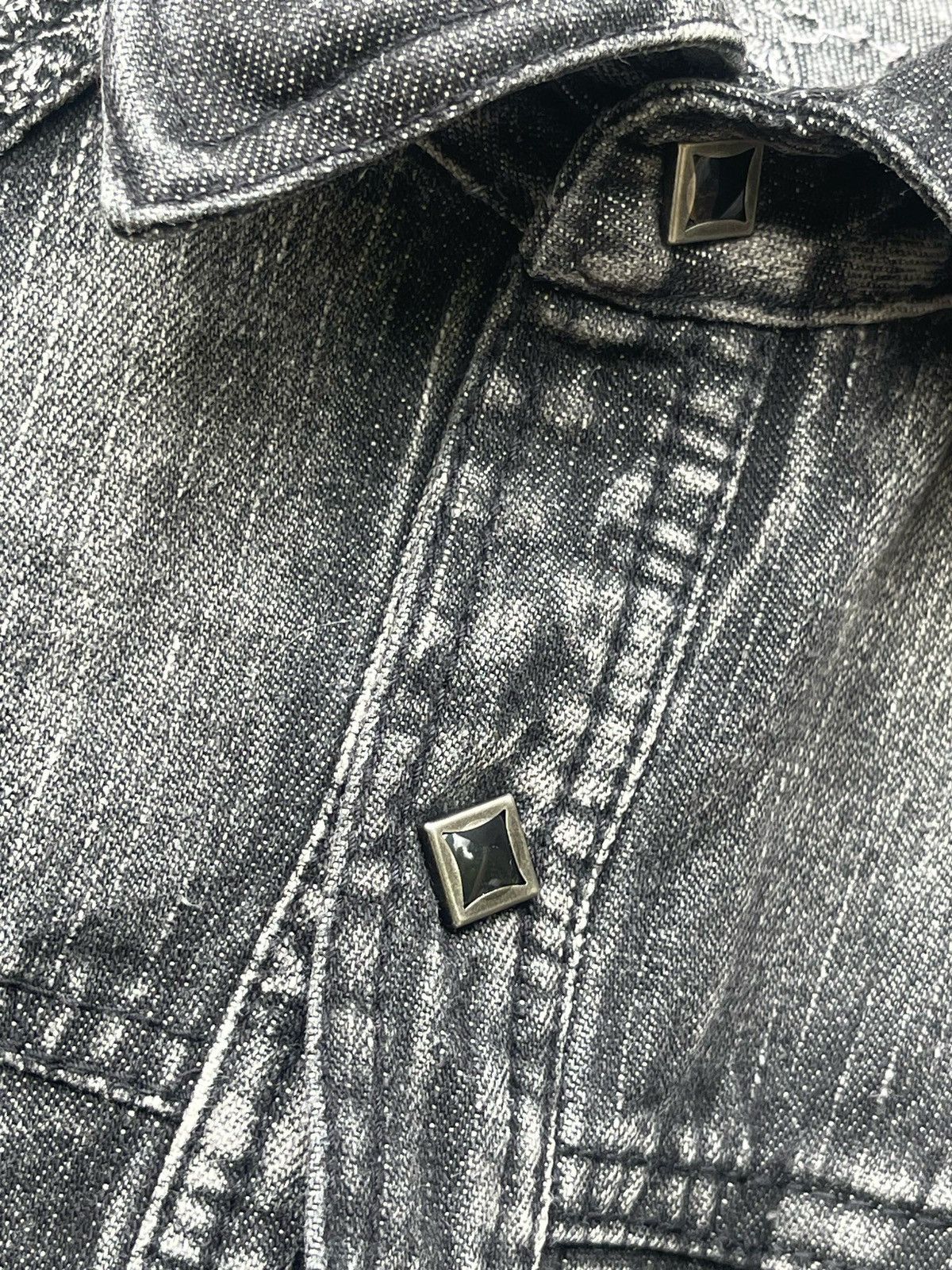 If Six Was Nine × Japanese Brand × Le Grande Bleu (L.G.B.) Semantic Design Wash Denim Western Shirt Size US S / EU 44-46 / 1 - 12 Thumbnail