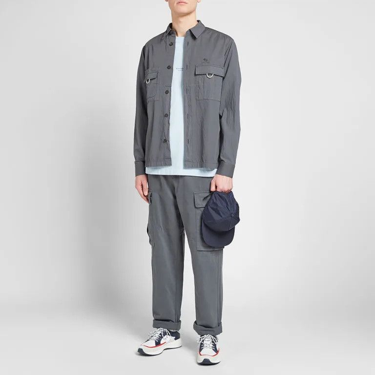 o1y0824 Button Up Shirt in Dark Grey