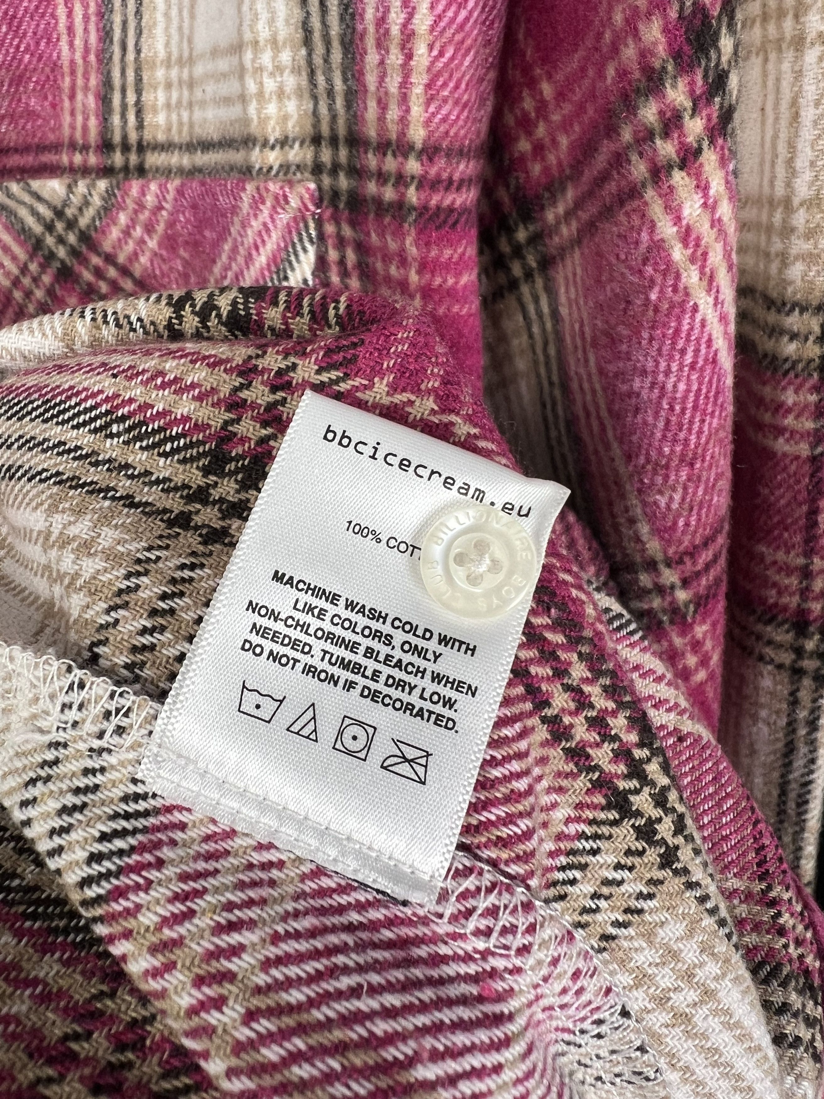 Billionaire Boys Club Brand New CHECK L/S SHIRT Astronaut Patch Size M Size US M / EU 48-50 / 2 - 9 Thumbnail