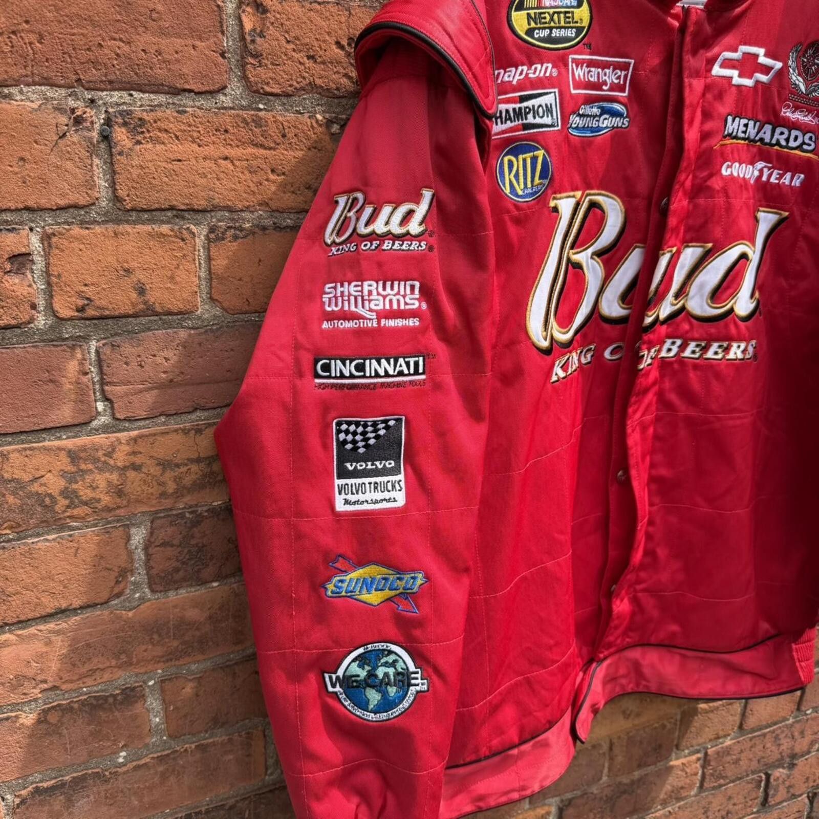 Chase Authentics vintage Budweiser king of beers chase authentics jacket 00s Size US L / EU 52-54 / 3 - 2 Thumbnail
