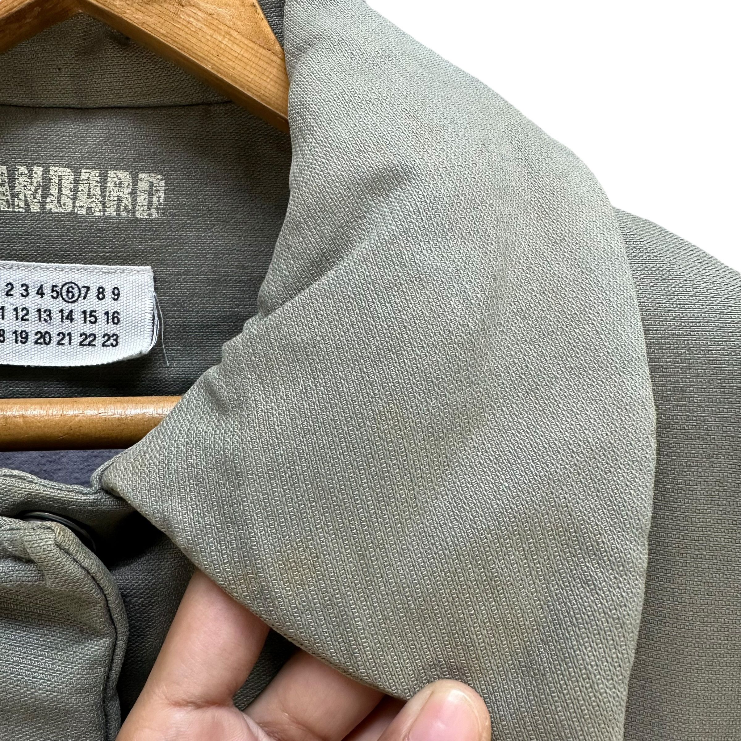 Maison Margiela Vintage MAISON MARGIELA Snap Button Down Jacket #A68-1653 Size L / US 10 / IT 46 - 4 Thumbnail