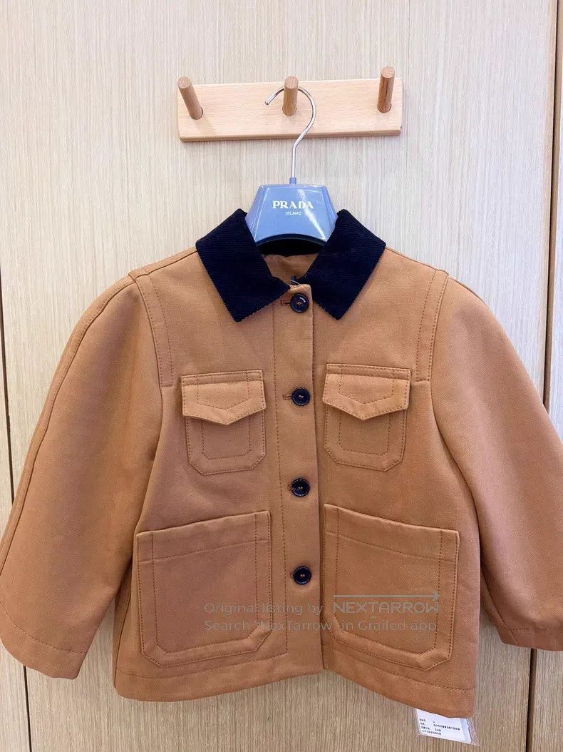 Loewe Loewe Short Jacket Blazer Top Classic Caramel Color Merlot Size 4XL / US 24-26 - 3 Thumbnail