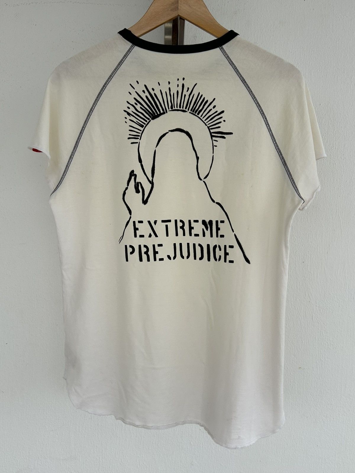 Wtaps Wtaps Extreme Prejudice Vintage White Punk Tee Size US M / EU 48-50 / 2 - 6 Thumbnail