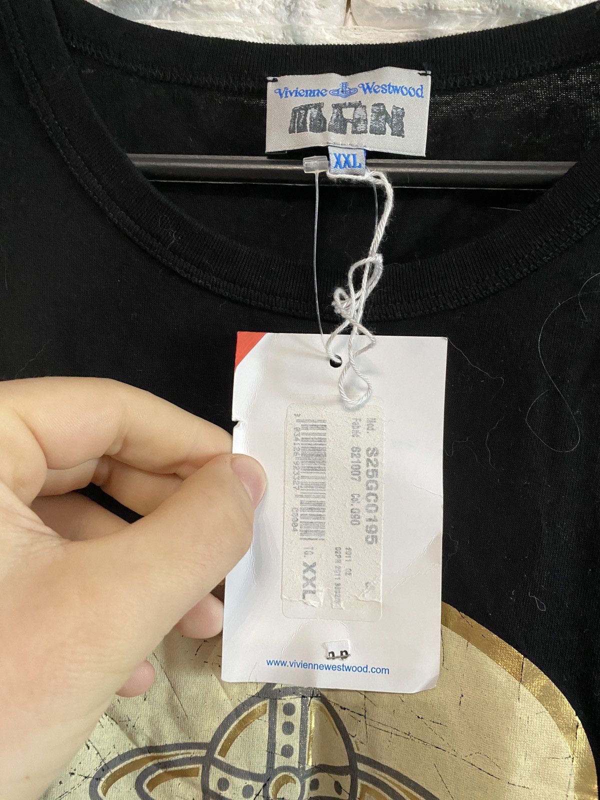Designer × Vivienne Westwood Vivienne Westwood MAN New T-shirt Size US XL / EU 56 / 4 - 3 Thumbnail