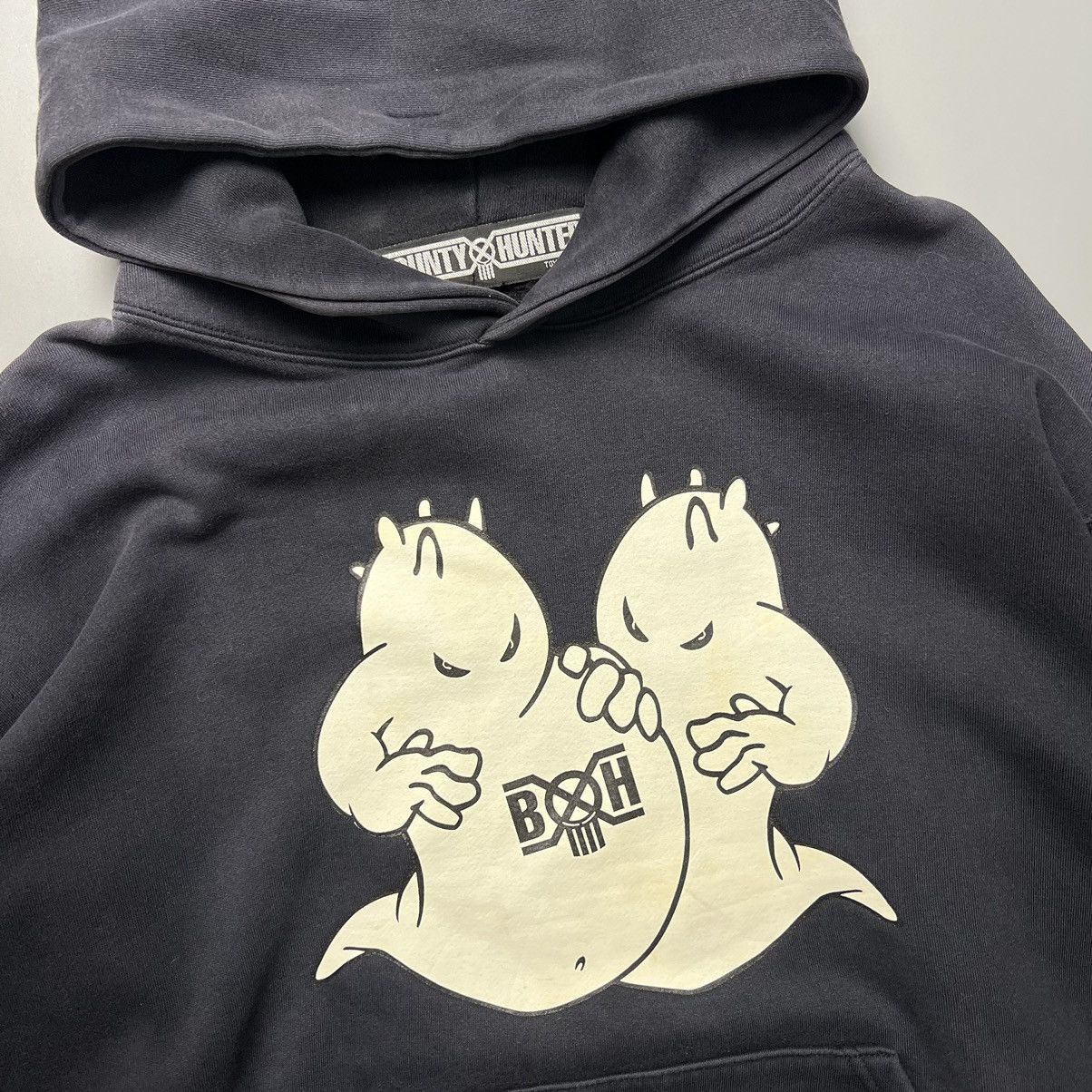 Bounty Hunter × Vintage Vintage 2000s BountyHunter 'Devil Ghost' Pullover Size US L / EU 52-54 / 3 - 2 Thumbnail