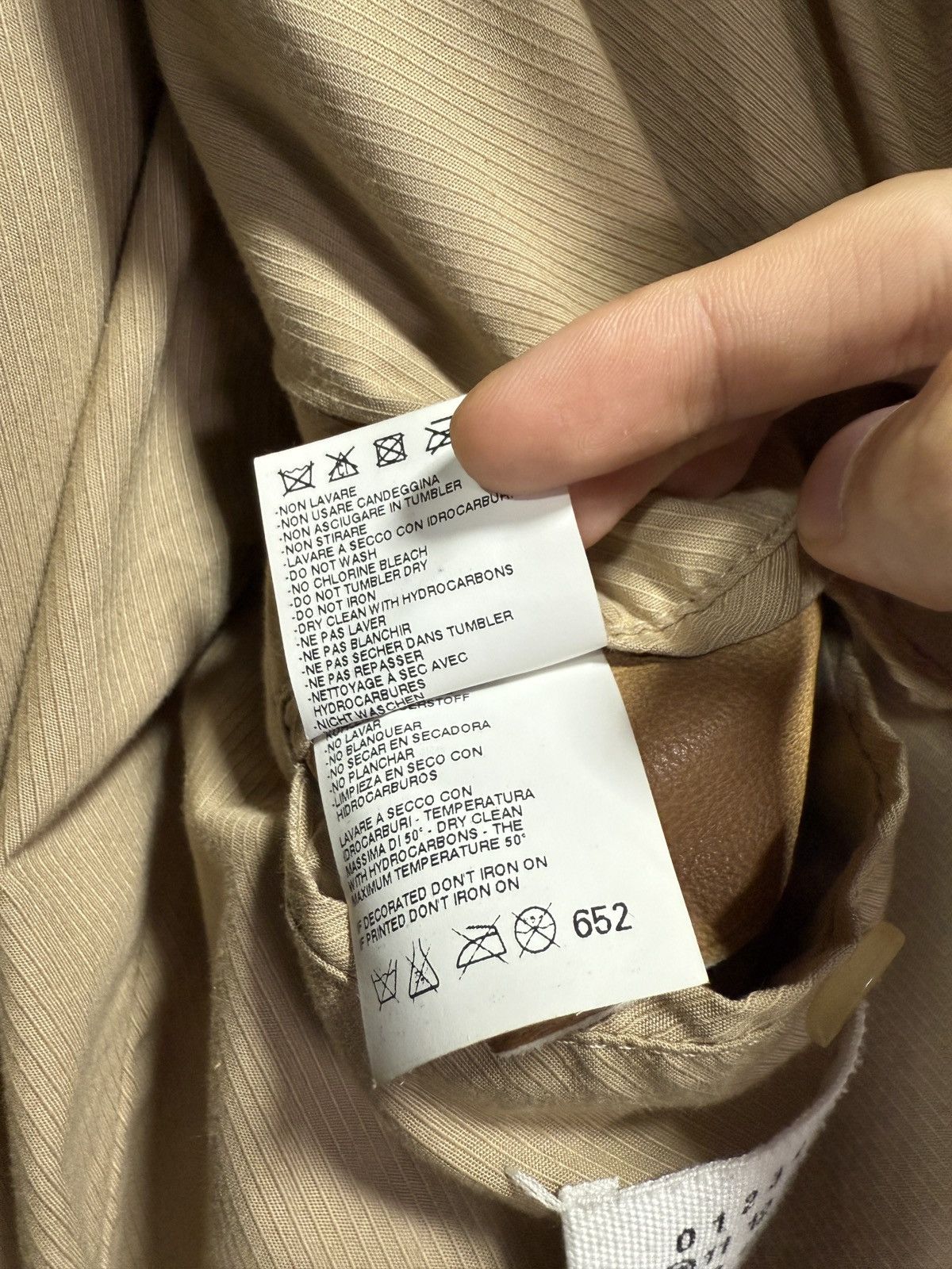 Maison Margiela Margiela Archive Leather Jacket Size US L / EU 52-54 / 3 - 6 Thumbnail