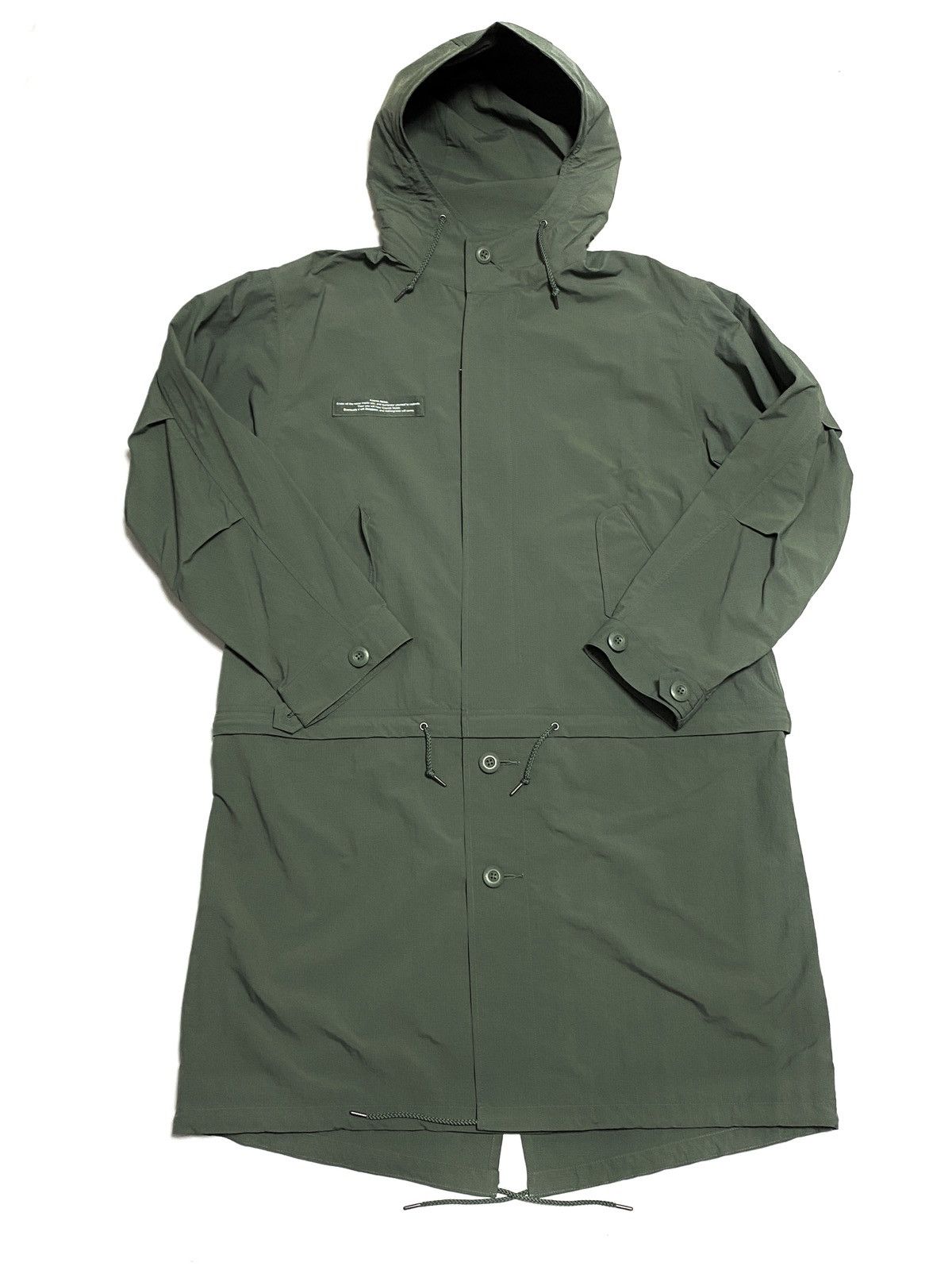 Japanese Brand × Jun Takahashi × Undercover Undercover × GU 2WAY Oversized Mod Coat Olive Size S Size US S / EU 44-46 / 1 - 1 Thumbnail