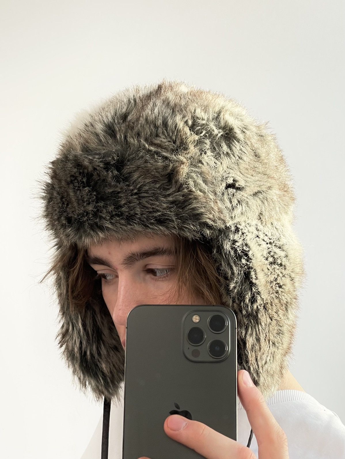 Hysteric Glamour × Japanese Brand Vintage fuzzy mohair japanese ushanka hat avant garde Size ONE SIZE - 1 Thumbnail