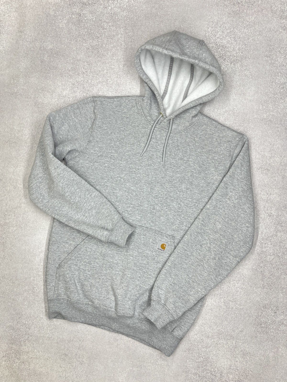 Carhartt New Carhartt WIP Basic Grey Hoodie Loose Fit Workwear Size US S / EU 44-46 / 1 - 1 Thumbnail