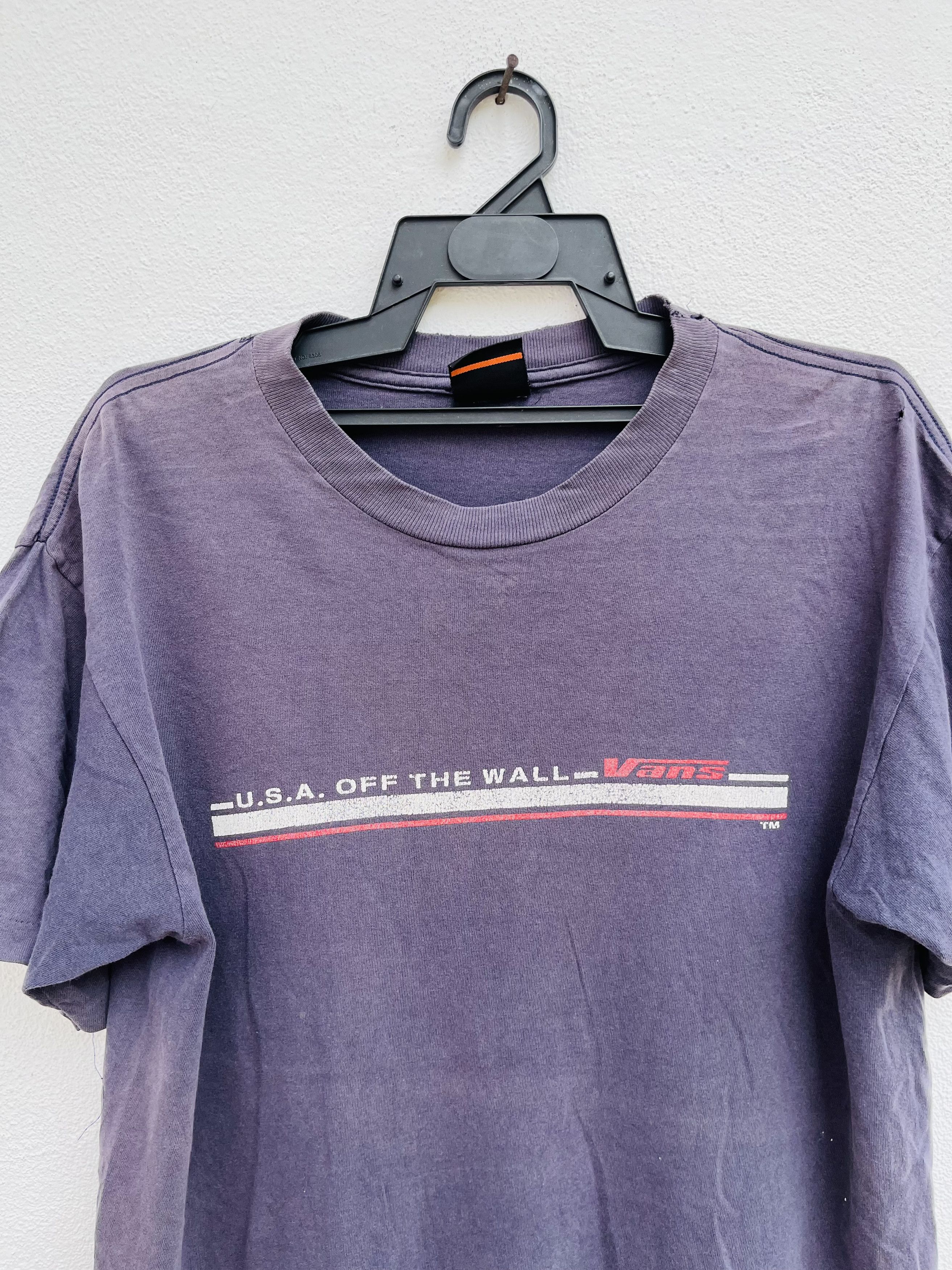 Vans × Vintage Vintage 90s Vans Skateboard Streetwear Fashion Style Size US L / EU 52-54 / 3 - 3 Thumbnail
