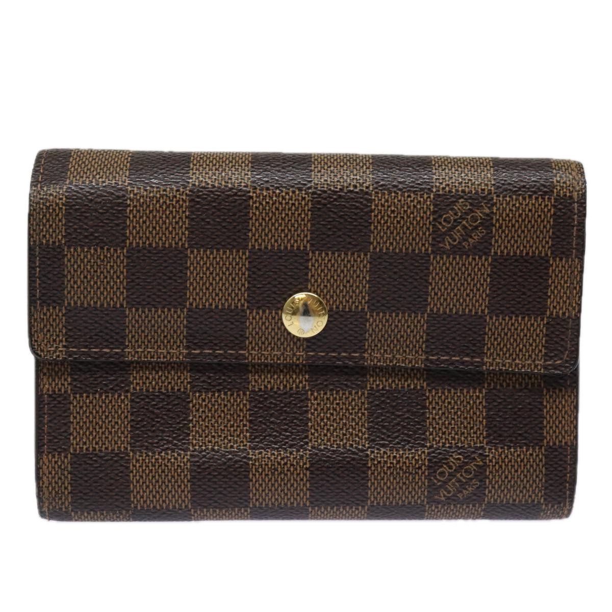 Alexandra Brown Canvas Wallet (Pre-Owned)
