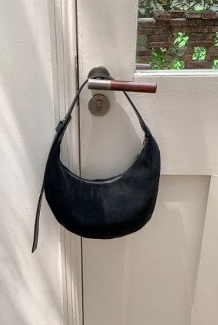 Japanese Brand Huskycat suede dumpling bag Size ONE SIZE - 5 Thumbnail