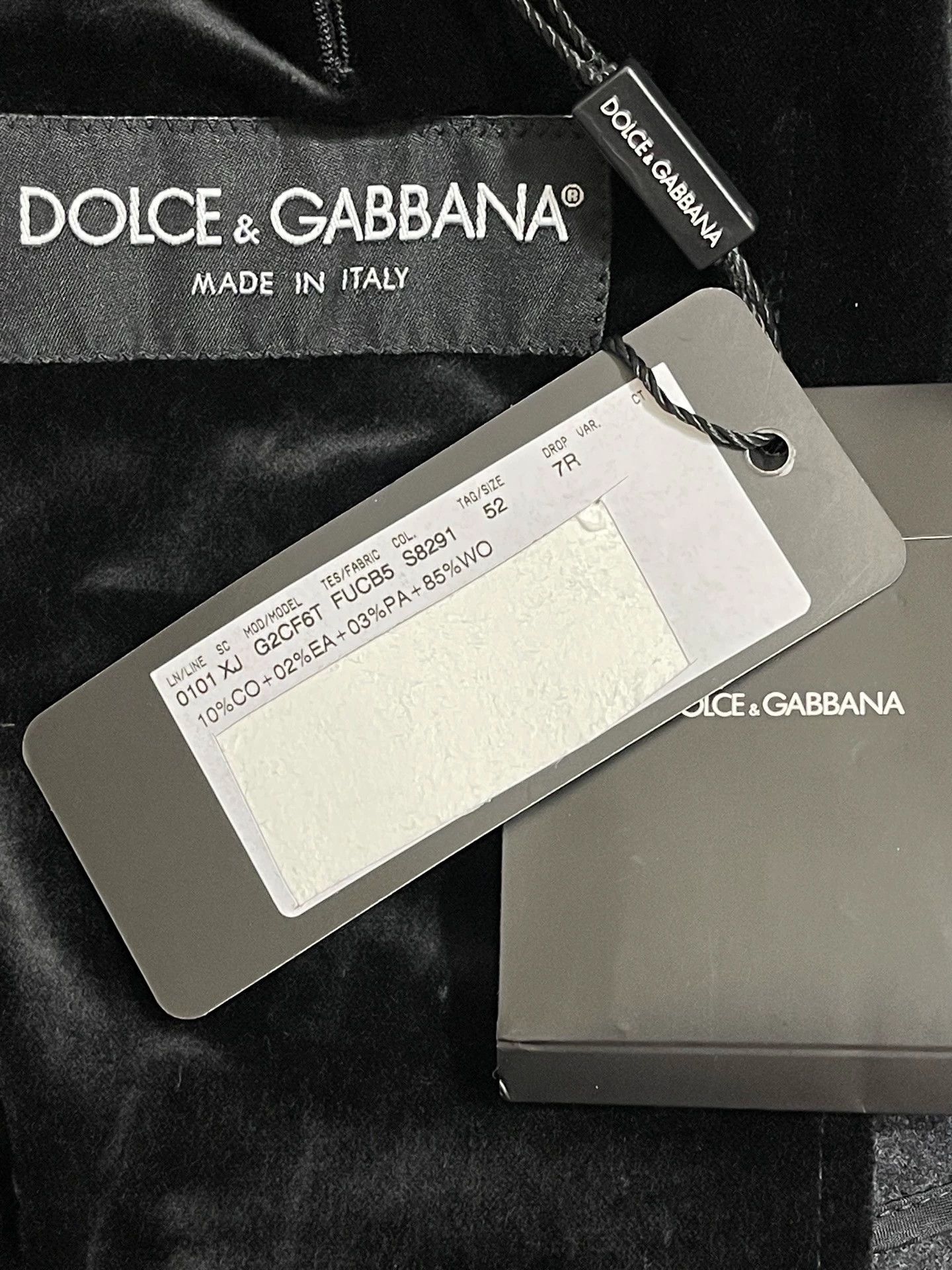 Dolce & Gabbana Dolce & Gabbana Charcoal Gray Wool Blazer Size 52 Size US L / EU 52-54 / 3 - 8 Thumbnail