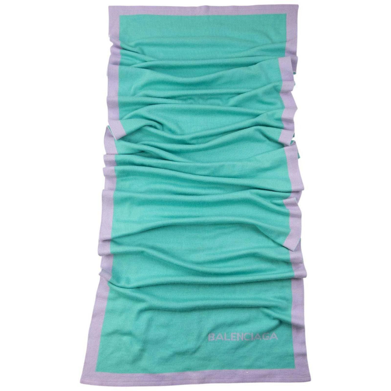 Balenciaga Vintage 90s Balenciaga Scarf Size ONE SIZE - 5 Thumbnail