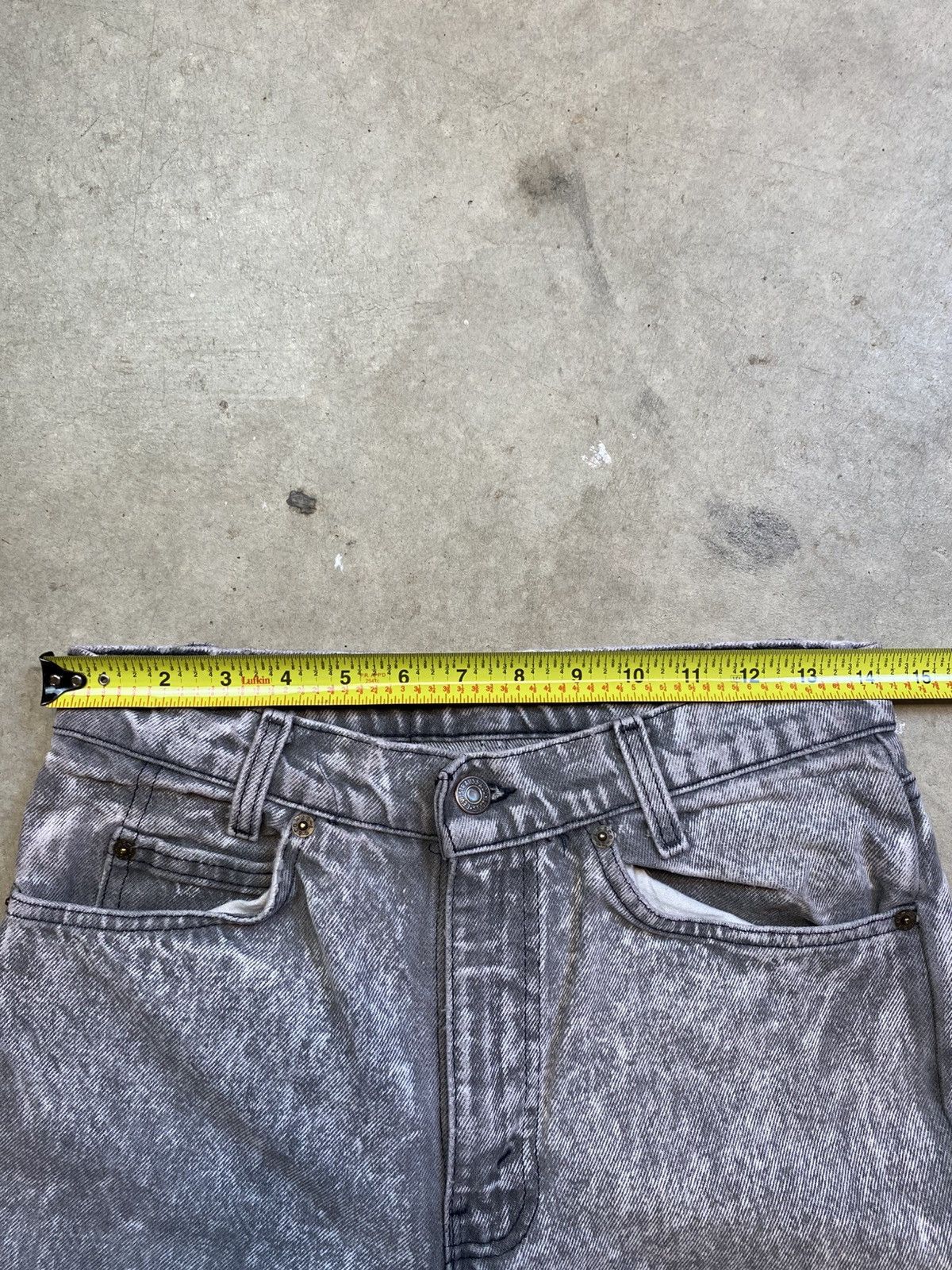 Levi's × Vintage Vintage Levis 705 Jeans Student Fit 29 x 27 Made In Usa Size 29" - 6 Thumbnail