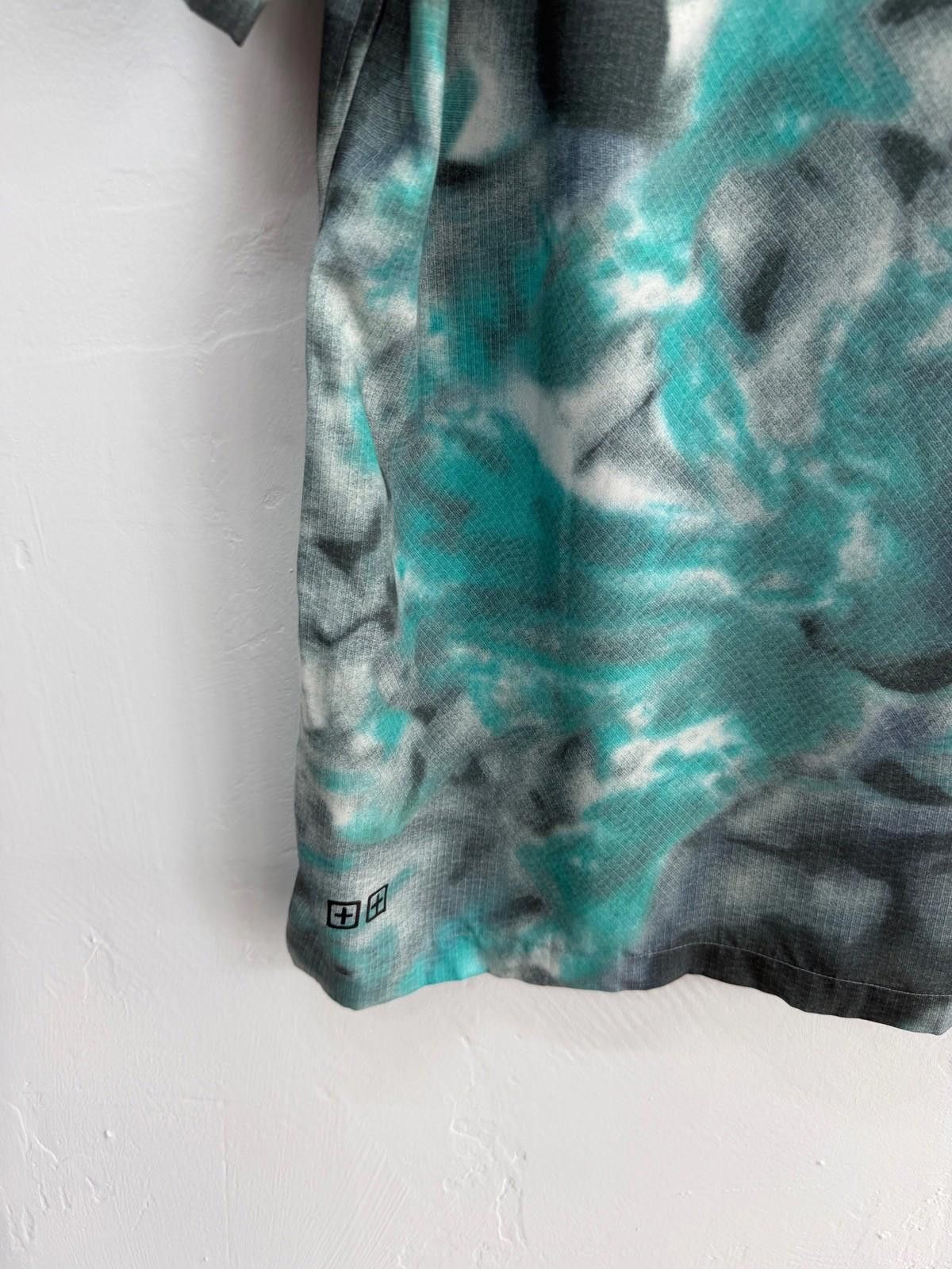 Ksubi new ksubi medium m short sleeve resort shirt green dye Size US M / EU 48-50 / 2 - 6 Thumbnail