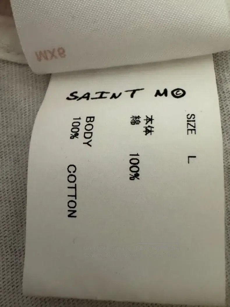 Saint Michael Saint Michael White short-sleeved T-shirt Size US L / EU 52-54 / 3 - 5 Thumbnail