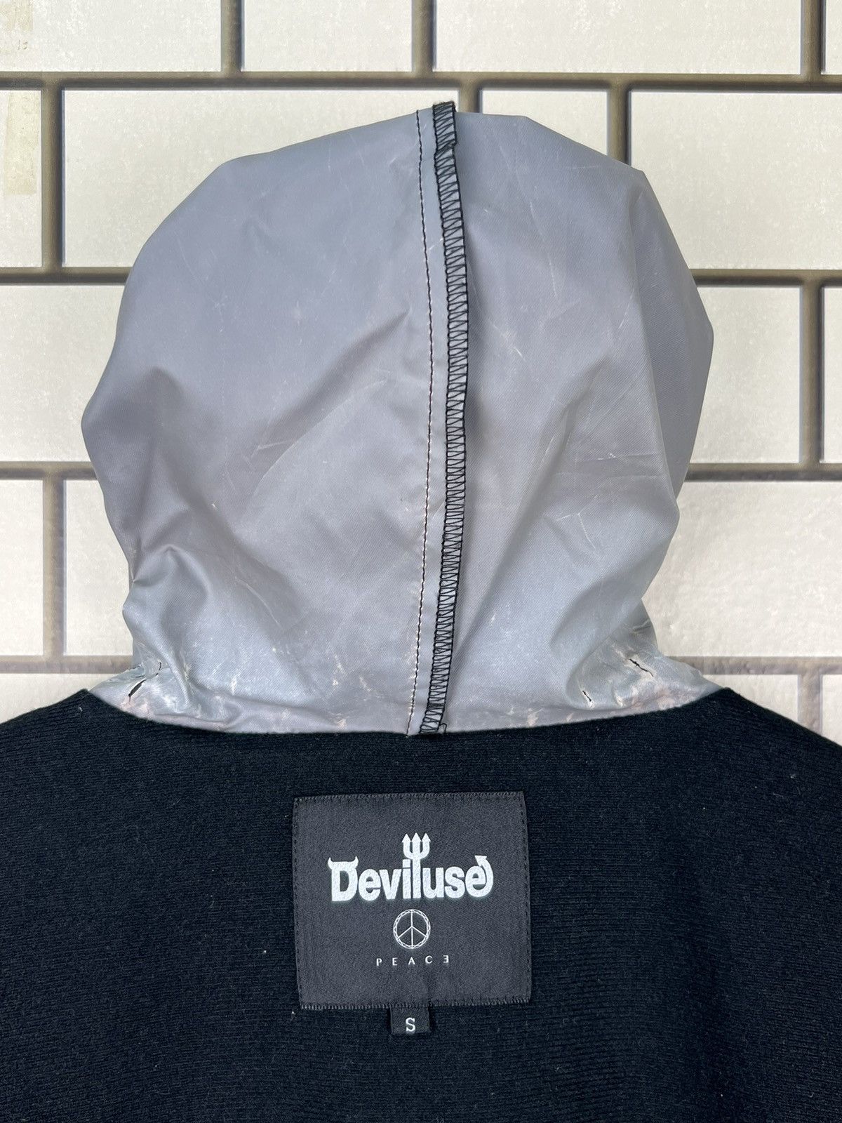 Japanese Brand Vintage Deviluse Windbreaker Jacket Size US S / EU 44-46 / 1 - 12 Thumbnail