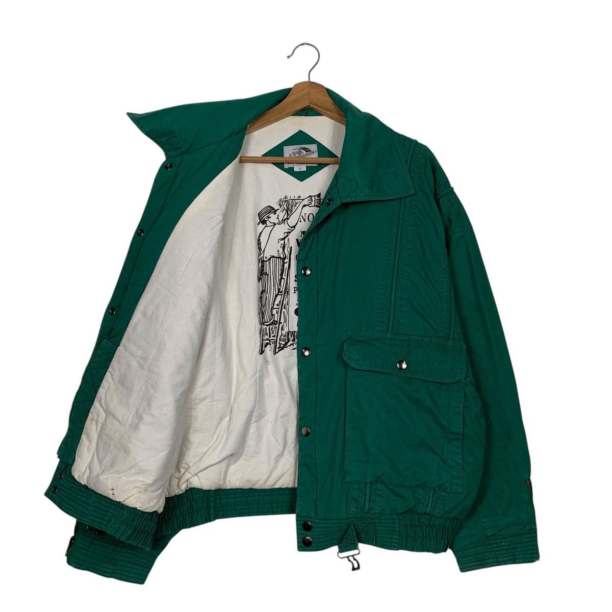 Japanese Brand Japanese Brand Domelson Bomber Jacket Size US L / EU 52-54 / 3 - 9 Thumbnail