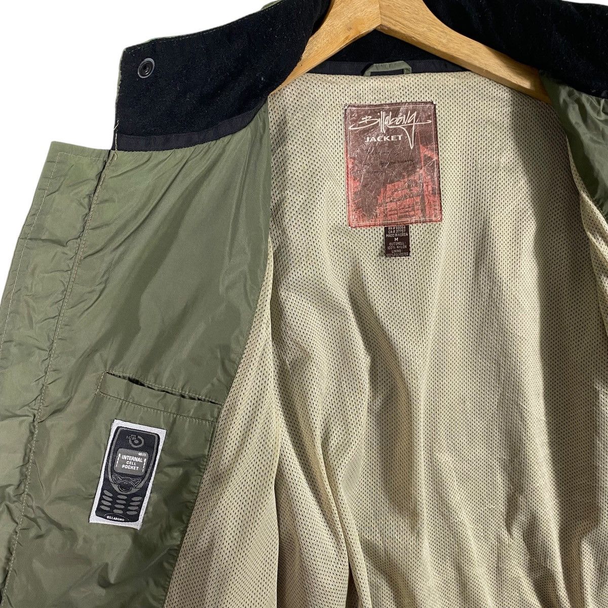 Billabong Vintage Billabong Windbreaker Zipper/Button Jacket Size US M / EU 48-50 / 2 - 7 Thumbnail