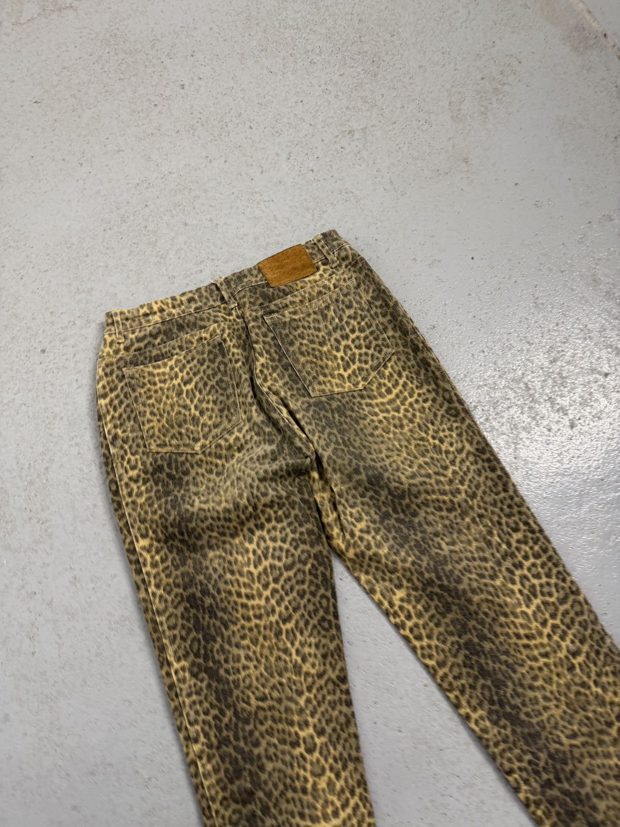 Just Cavalli Vintage Cavalli Jeans Leopard Overprinted Jeans Size 30" / US 8 / IT 44 - 13 Thumbnail