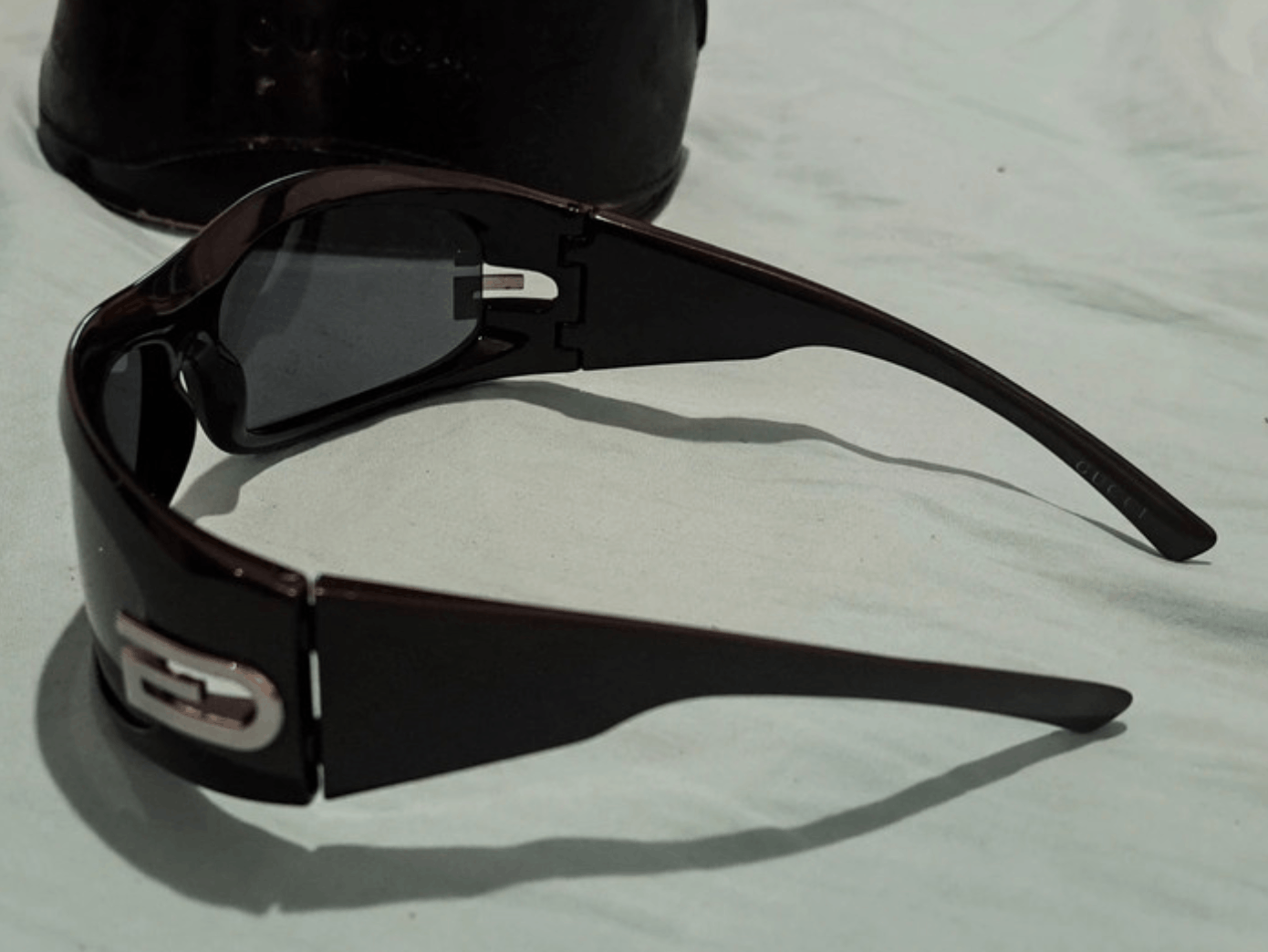 Gucci GUCCI Sunglasses GG1518 Shield Rimless 90s Wrap Vintage Size ONE SIZE - 2 Thumbnail