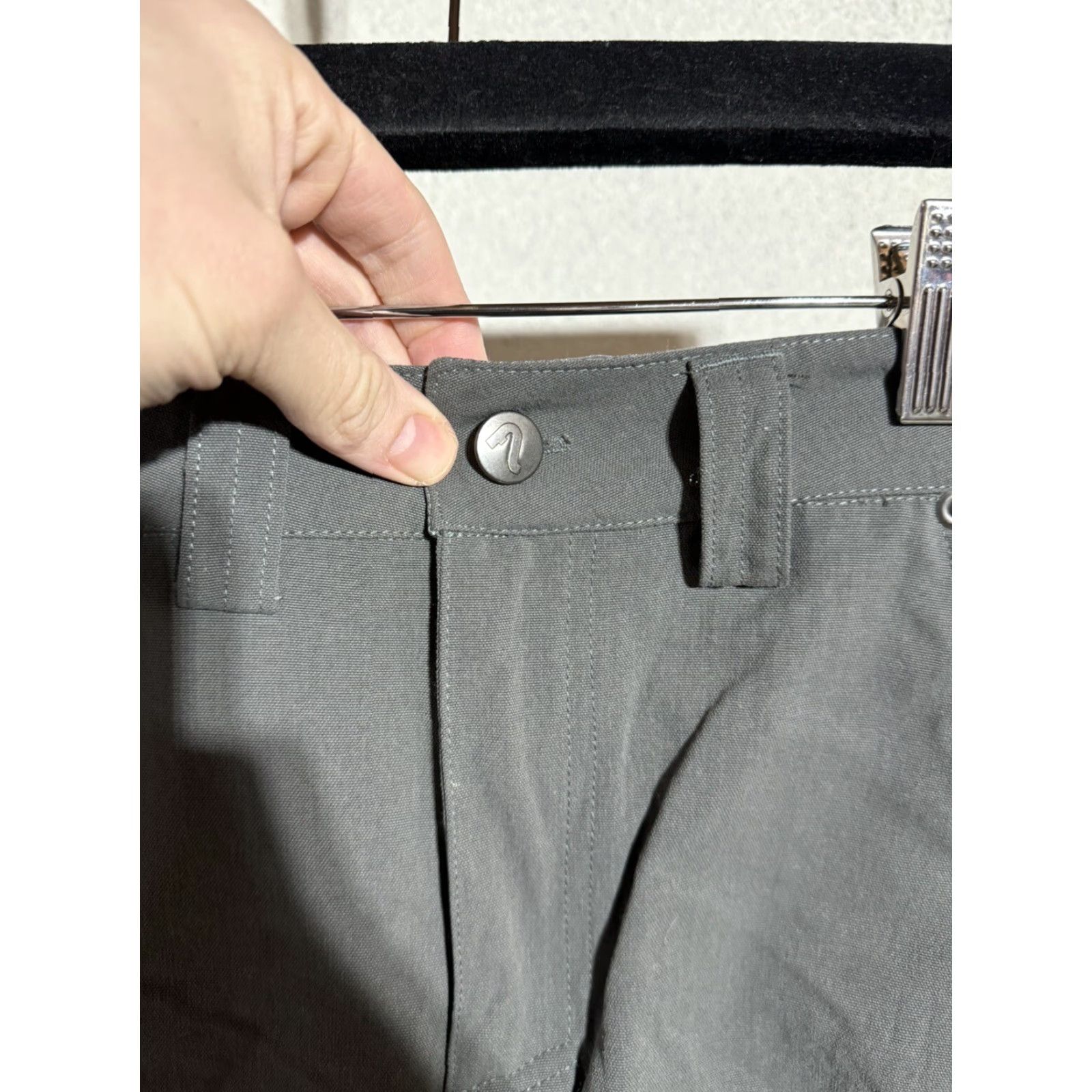 Flylow Flylow Pants 28 Regular Women Gray Nylon Ski Outdoor Inseam 29 Size 28" / US 6 / IT 42 - 2 Thumbnail