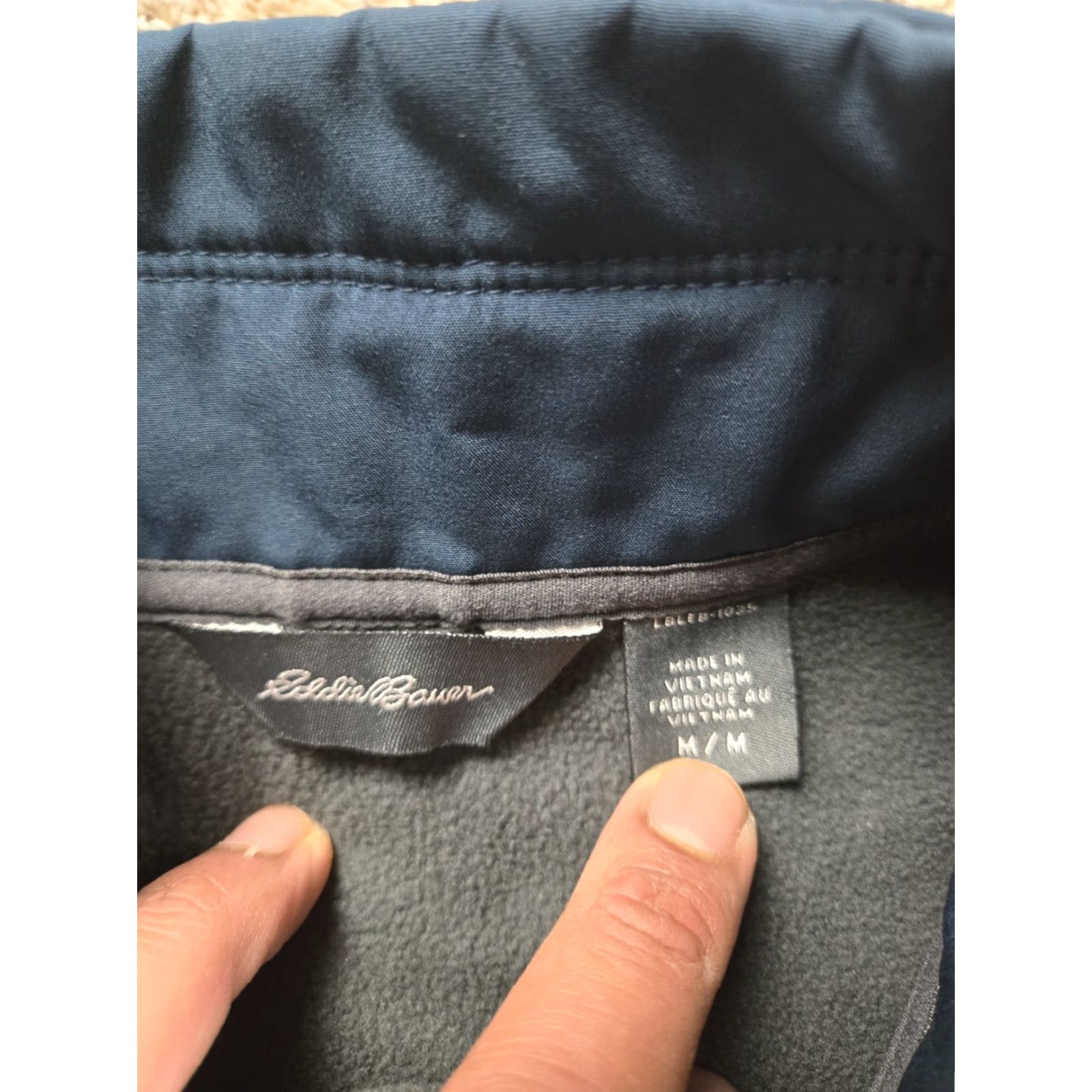 Eddie Bauer Eddie Bauer Jacket Womens Medium Blue Full Zip Softshell Logo Embroidered Google Size M / US 6-8 / IT 42-44 - 6 Thumbnail