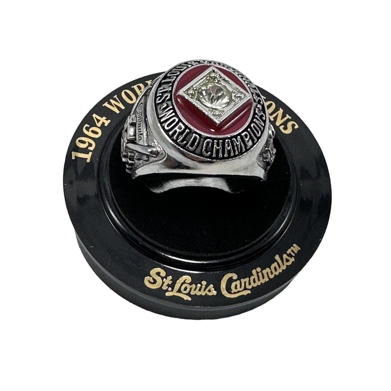MLB St. Louis Cardinals Replica Ring 1964 World Champions MLB Size ONE SIZE - 1 Thumbnail