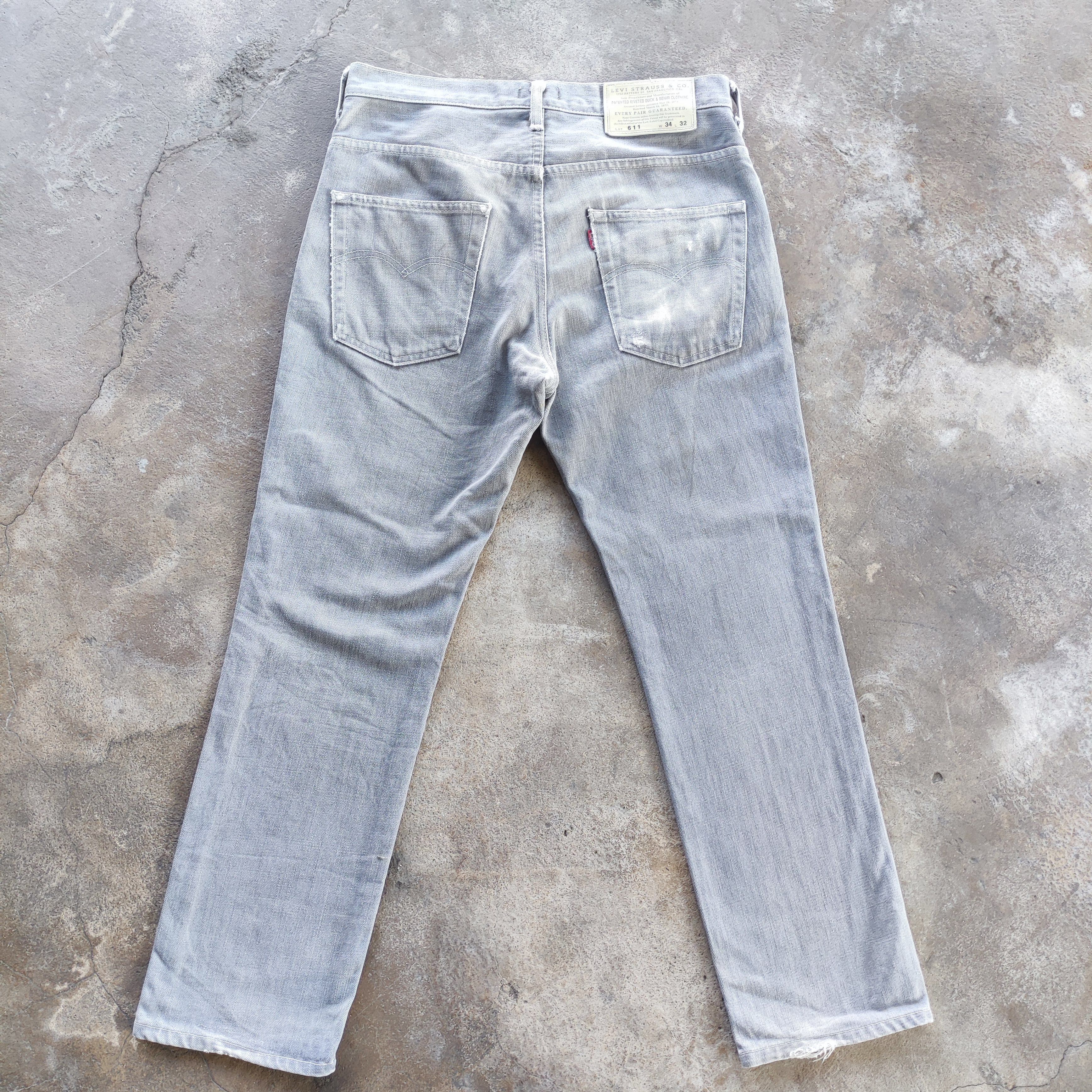 Levi's Vintage Levi's 611 Brand Straight Cut Jeans Faded Pants Size US 34 / EU 50 - 9 Thumbnail