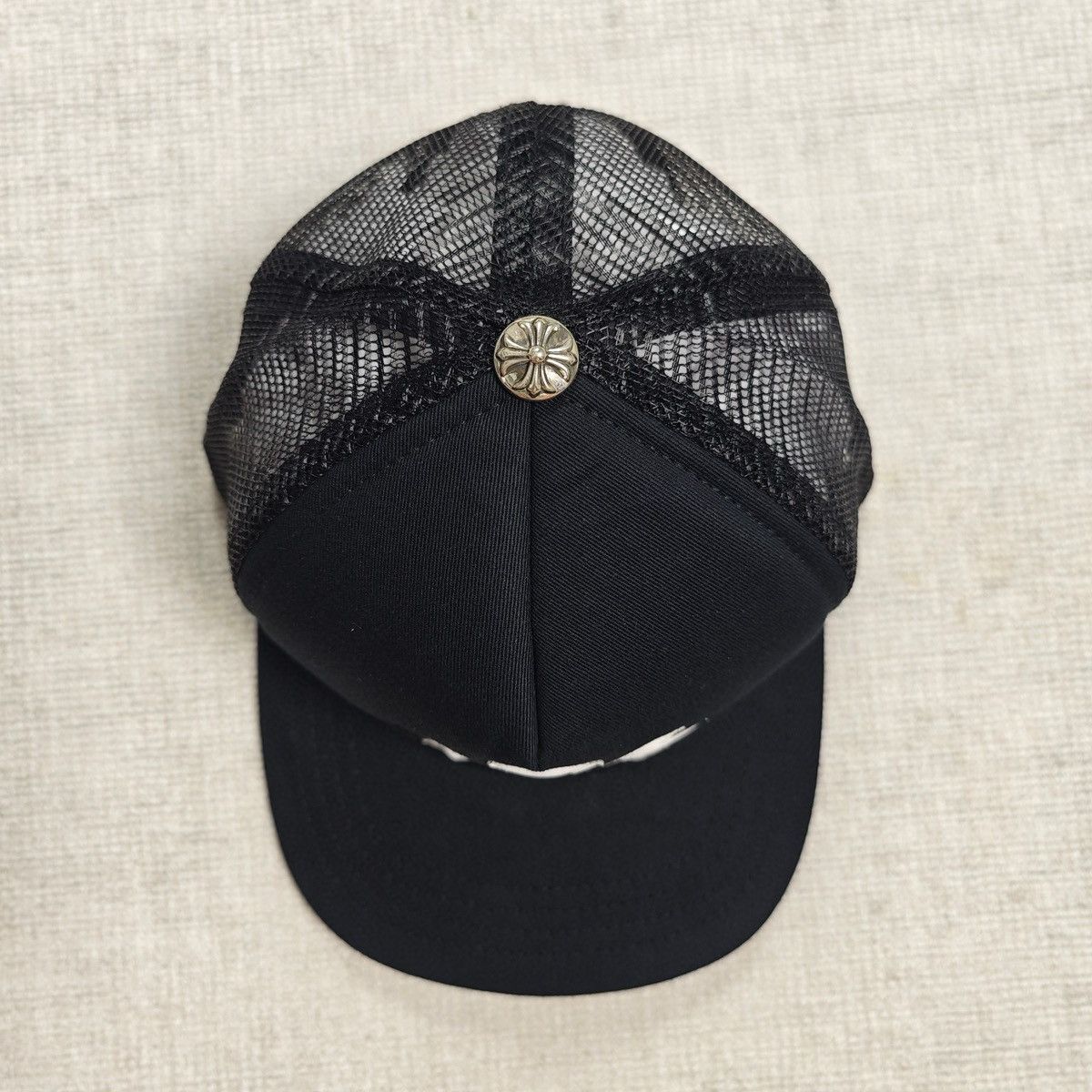 Chrome Hearts Chrome Hearts Triple Cross Patches ‘CH’ Trucker Hat Size ONE SIZE - 2 Thumbnail