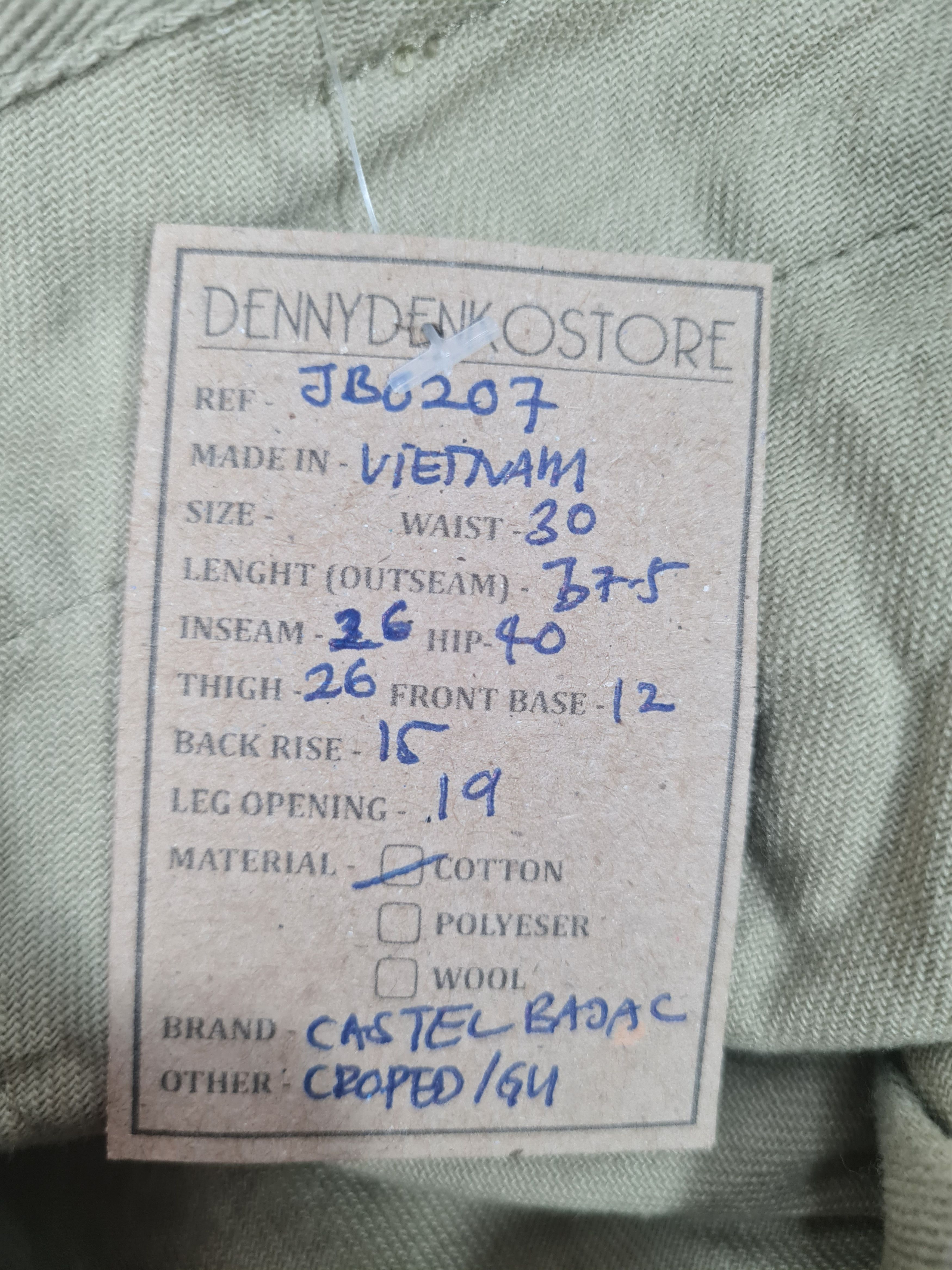 Jean Charles De Castelbajac Vtg CASTELBAJAC SPORT Cropped Tactical Pants 30x26 JB0207 Size US 30 / EU 46 - 9 Thumbnail