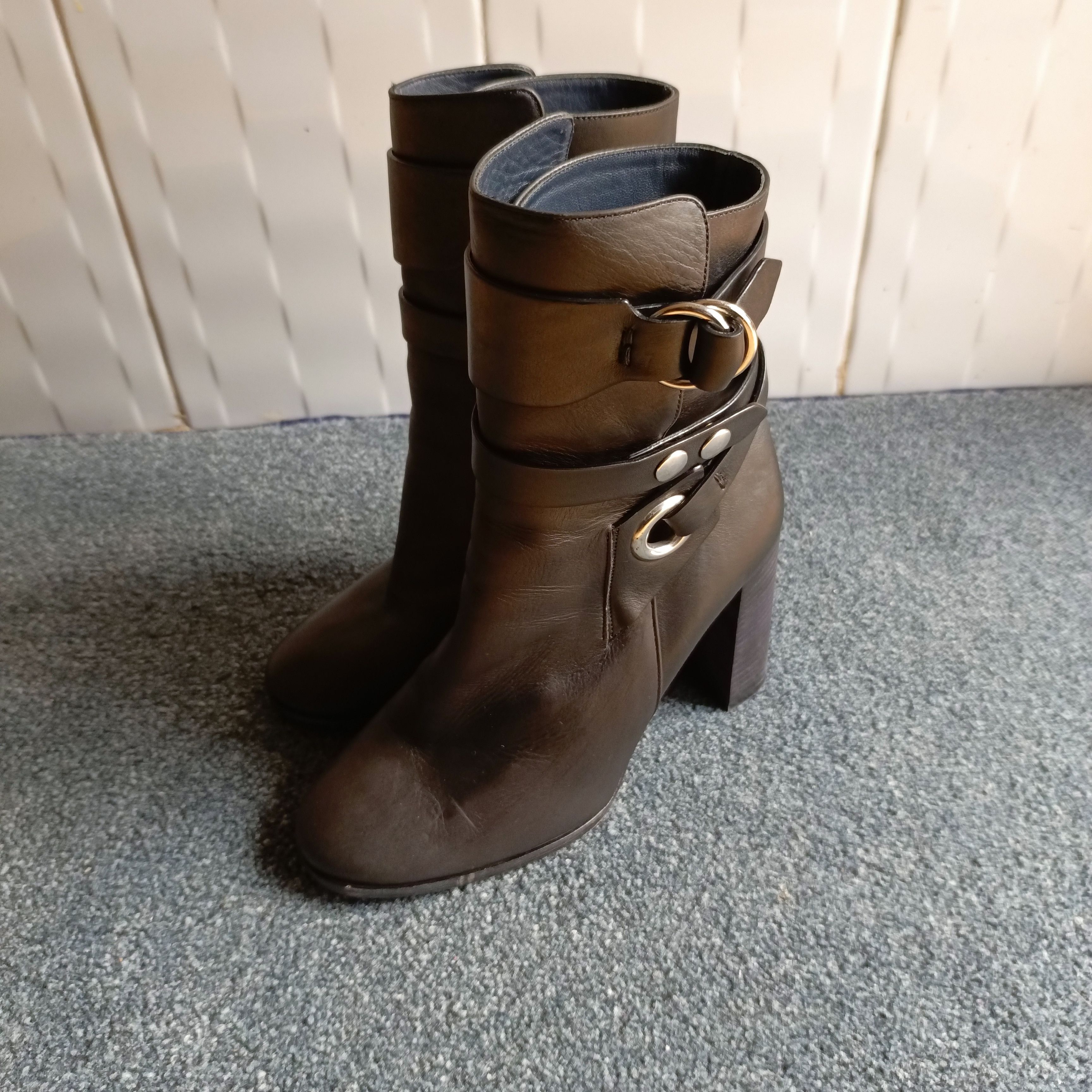 Isabel Marant Isabel Marant Black Women's Ankle Boots EU Size 38 / US 8 Size US 8 / IT 38 - 3 Thumbnail
