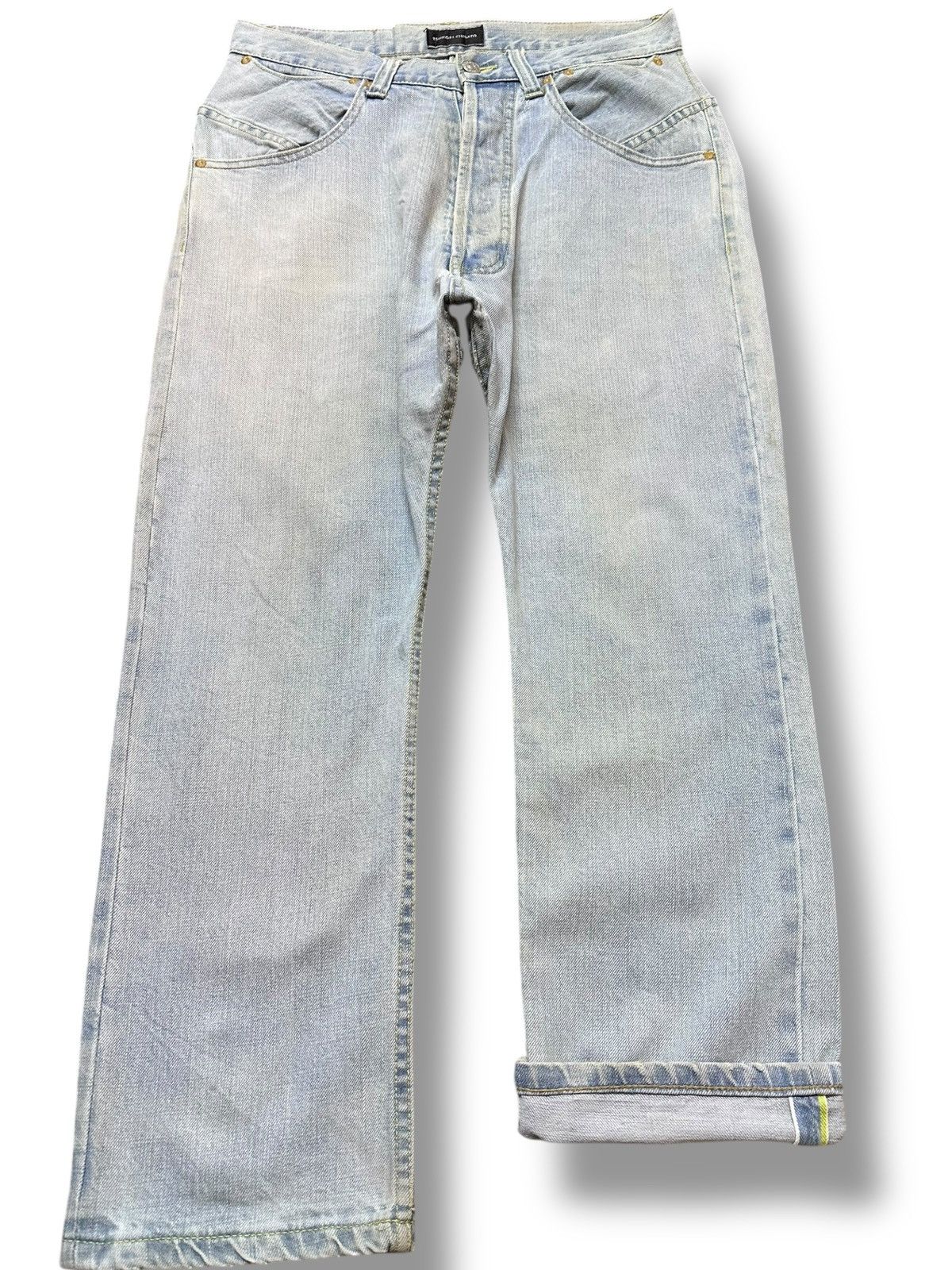 Tsumori Chisato Vintage Tsumori Chisato Selvedge Faded Denim Size US 31 - 1 Thumbnail