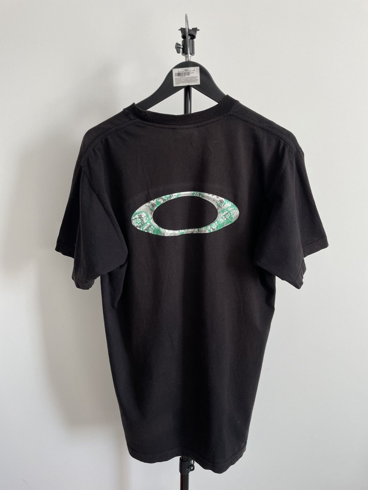 Oakley Vintage Oakley 90’s Software Icon Green Flower T-Shirt RARE Size US M / EU 48-50 / 2 - 1 Thumbnail