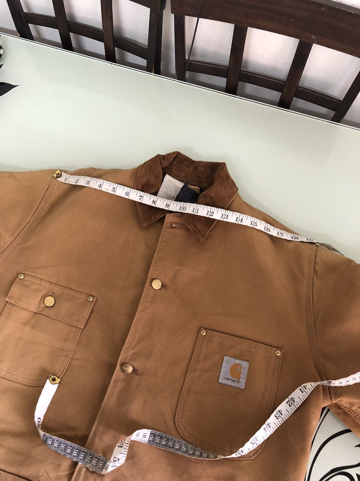 Carhartt Vintage 90s Carhartt Detroit Michigan Jacket Size US L / EU 52-54 / 3 - 13 Thumbnail