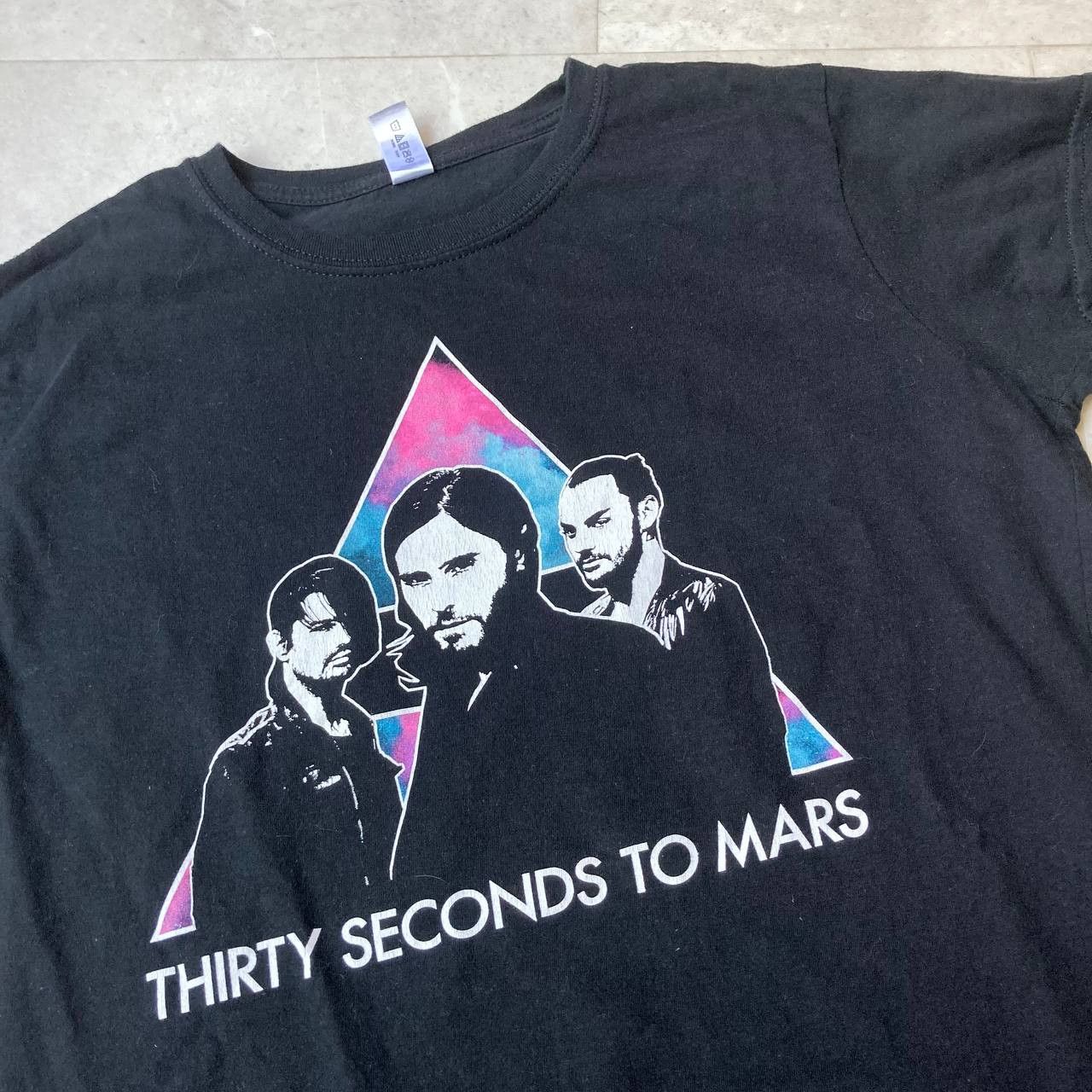 Band Tees Vintage 30 Seconds To Mars Jared Leto Rock Band Tour Tee Size L / US 10 / IT 46 - 2 Thumbnail